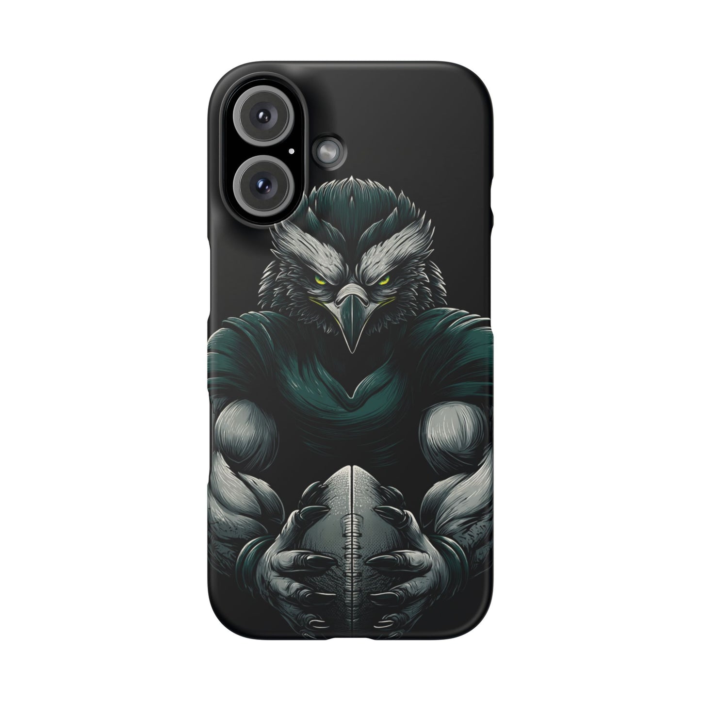 Philadelphia Eagles Art Snap Case, NFL Phone Cover, Sports Fan Gift, Football Team Accessories, Protective Cell Phone Shell