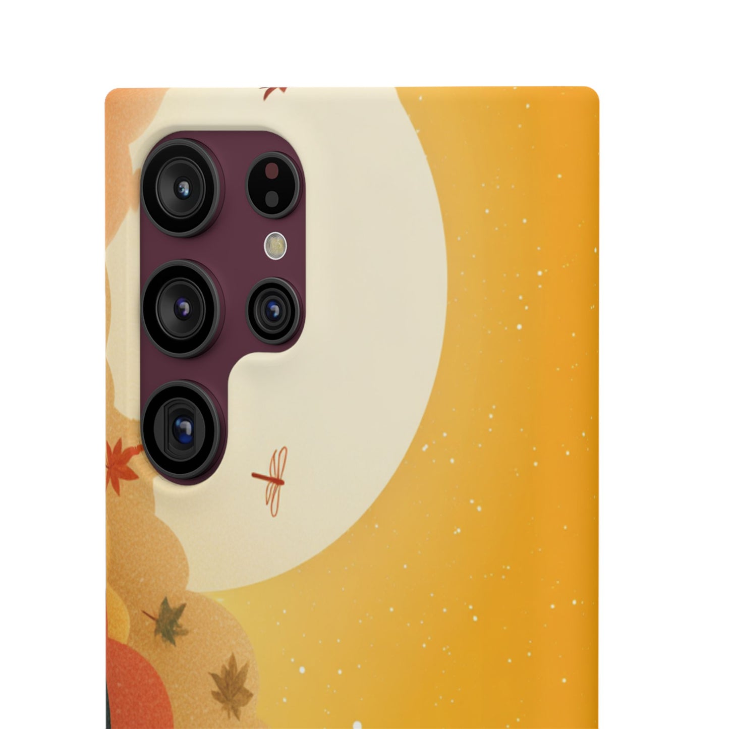Autumn Sunset Snap Case, Fall Phone Cover, Nature-Themed Accessory, Gift for Her, Seasonal Aesthetic