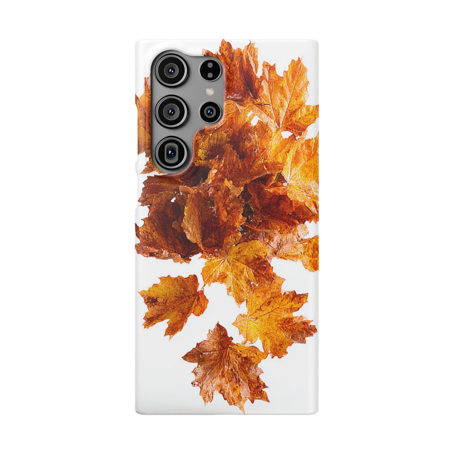 Autumn Leaf Phone Case | Fall Snap Cases, Phone Accessories, Nature Lover Gift, Seasonal Decor, Cozy Fall Vibes