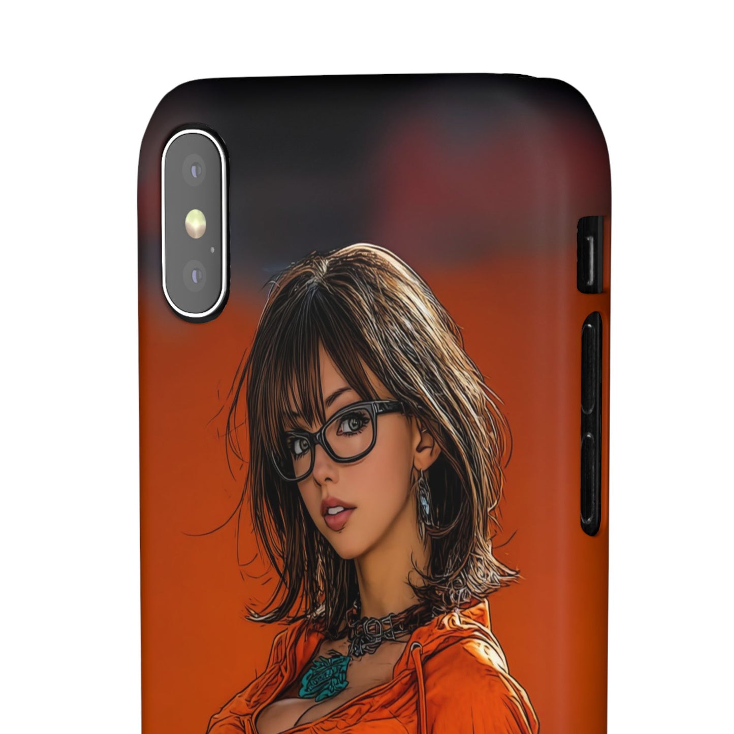Velma Dinkley Cleveland Browns Fan Snap Cases, Phone Cover, Cartoon Style Art, Custom Case, Protective Shell