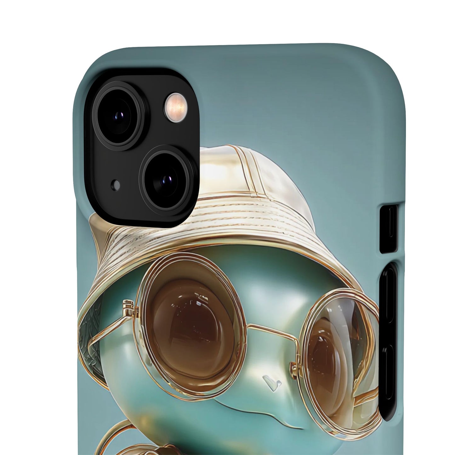 Trendy Character Snap Case for Phone, Cute Phone Cover, Gift for Kids, Cartoon Style Gadget Accessory, Fun Phone Protection
