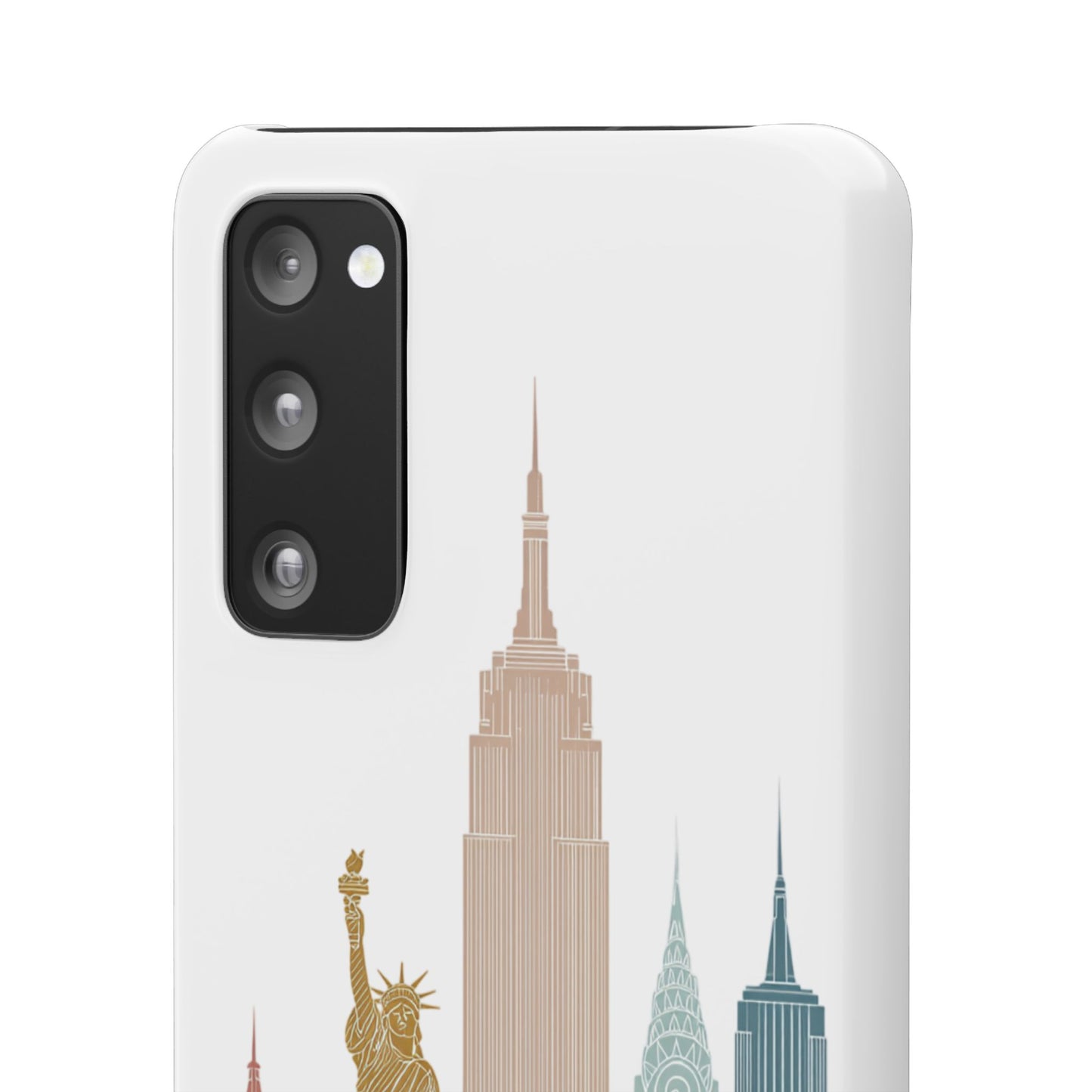 Stylish New York Snap Case, Urban Phone Cover, Cityscape Phone Case, Gift for Travelers, Trendy Protective Case