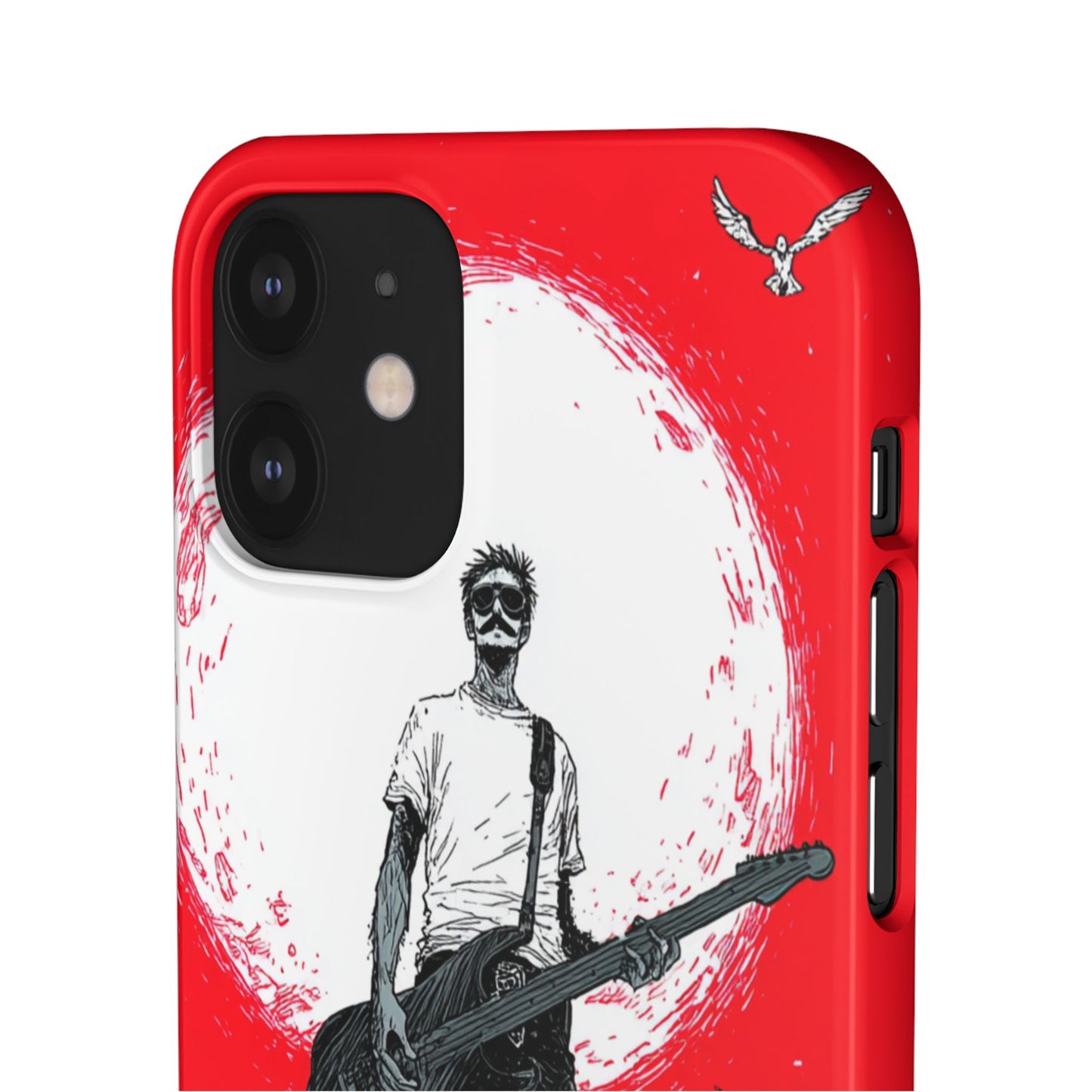 Rock & Roll Snap Cases - Music Lover's Phone Protection, Edgy Art, Gift for Guitarists, Cool Accessory for Teens