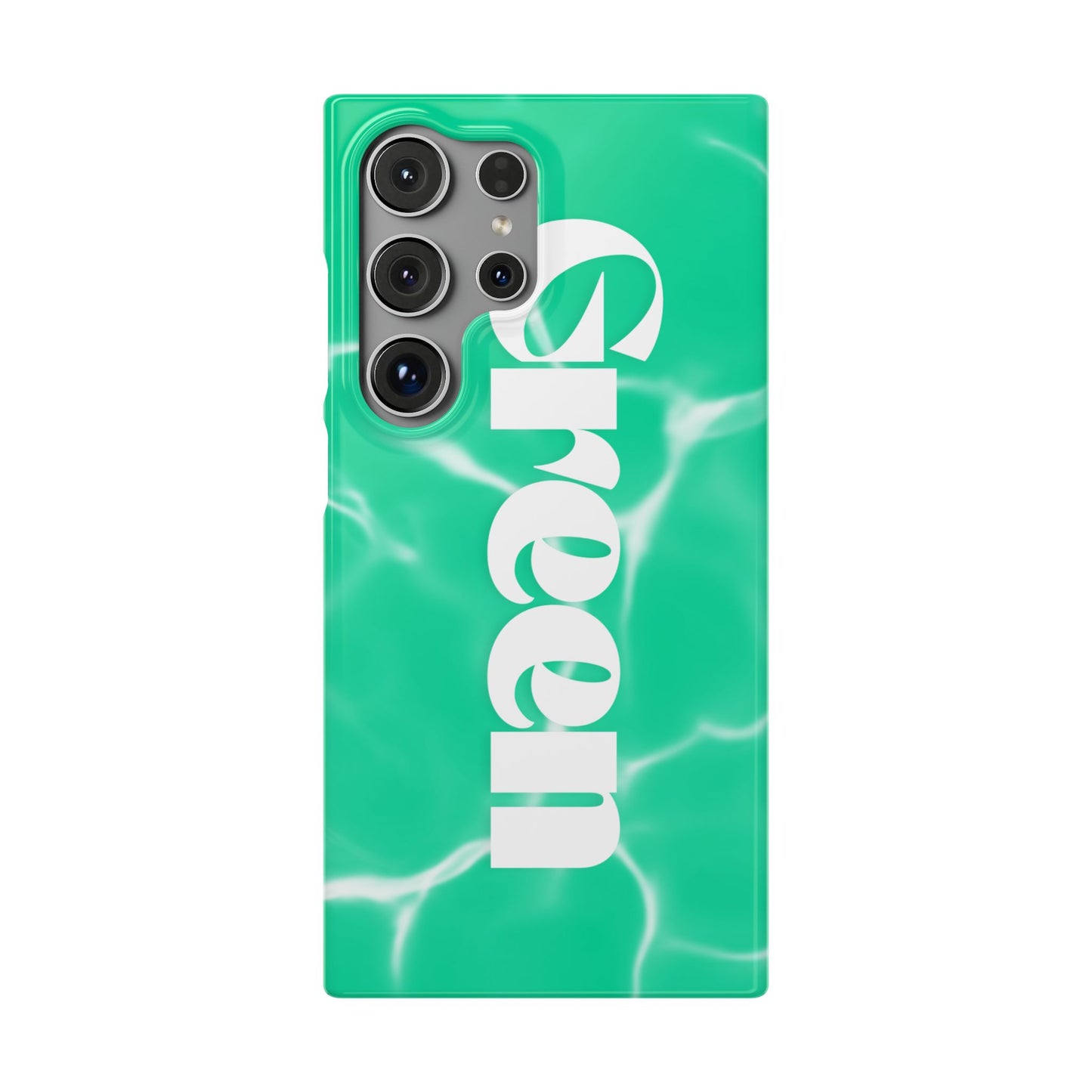 Aqua Pool Vibe Snap Case, Tropical Phone Cover, Summer Accessory, Trendy Gift for Friends, Beach Lover's Essential