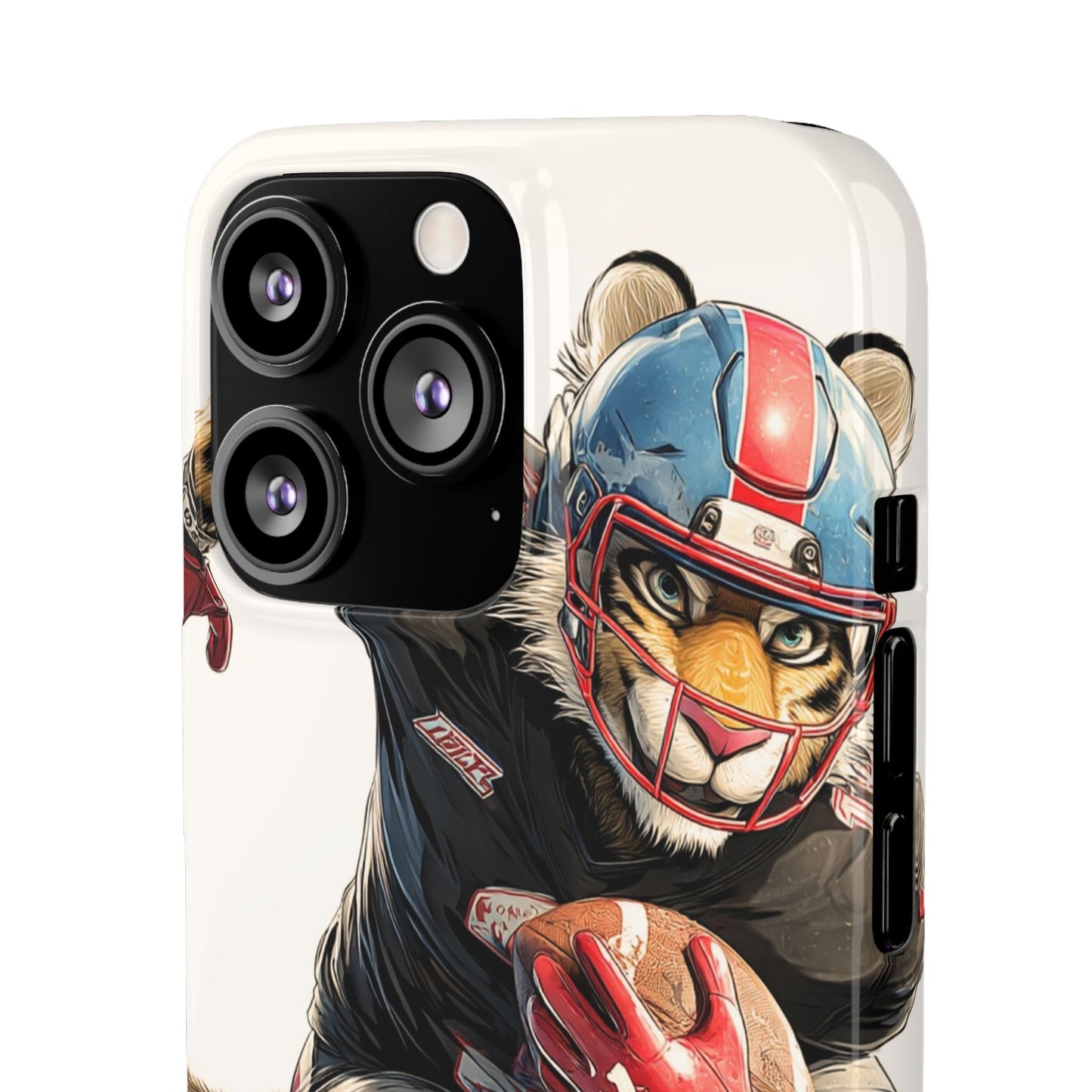 Sporty Animal Snap Cases for Phone, Unique Art, Gift for Sports Lovers, Fun Design for Gamers, iPhone Accessories