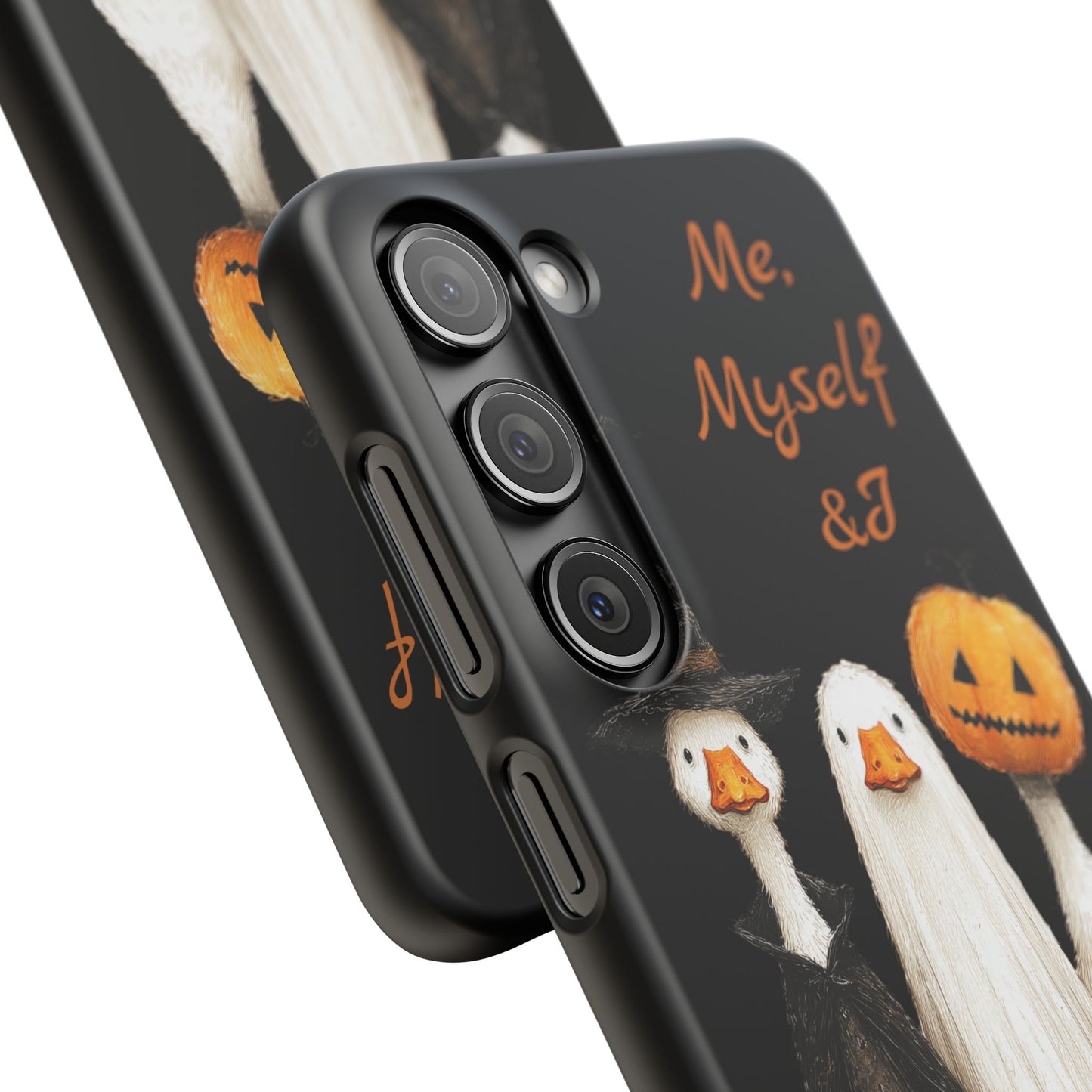 Halloween Goose Snap Case, Funny Goose Phone Case, Fall Accessories, Cute Halloween Gift, Me Myself & I Design