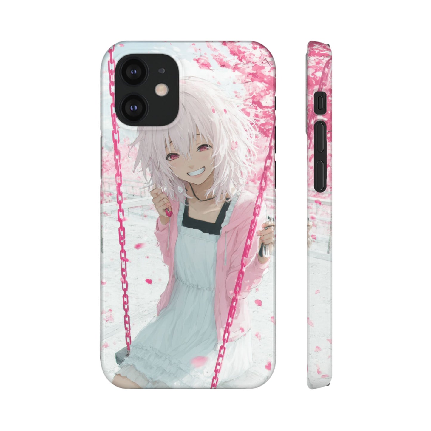 Anime Character Snap Cases for Phone, Cute Aesthetic Phone Cover, Gifts for Otaku, Floral Design, Unique Phone Cases