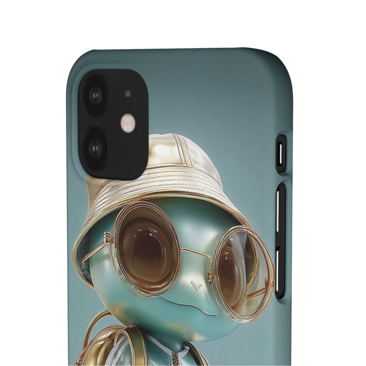 Trendy Character Snap Case for Phone, Cute Phone Cover, Gift for Kids, Cartoon Style Gadget Accessory, Fun Phone Protection