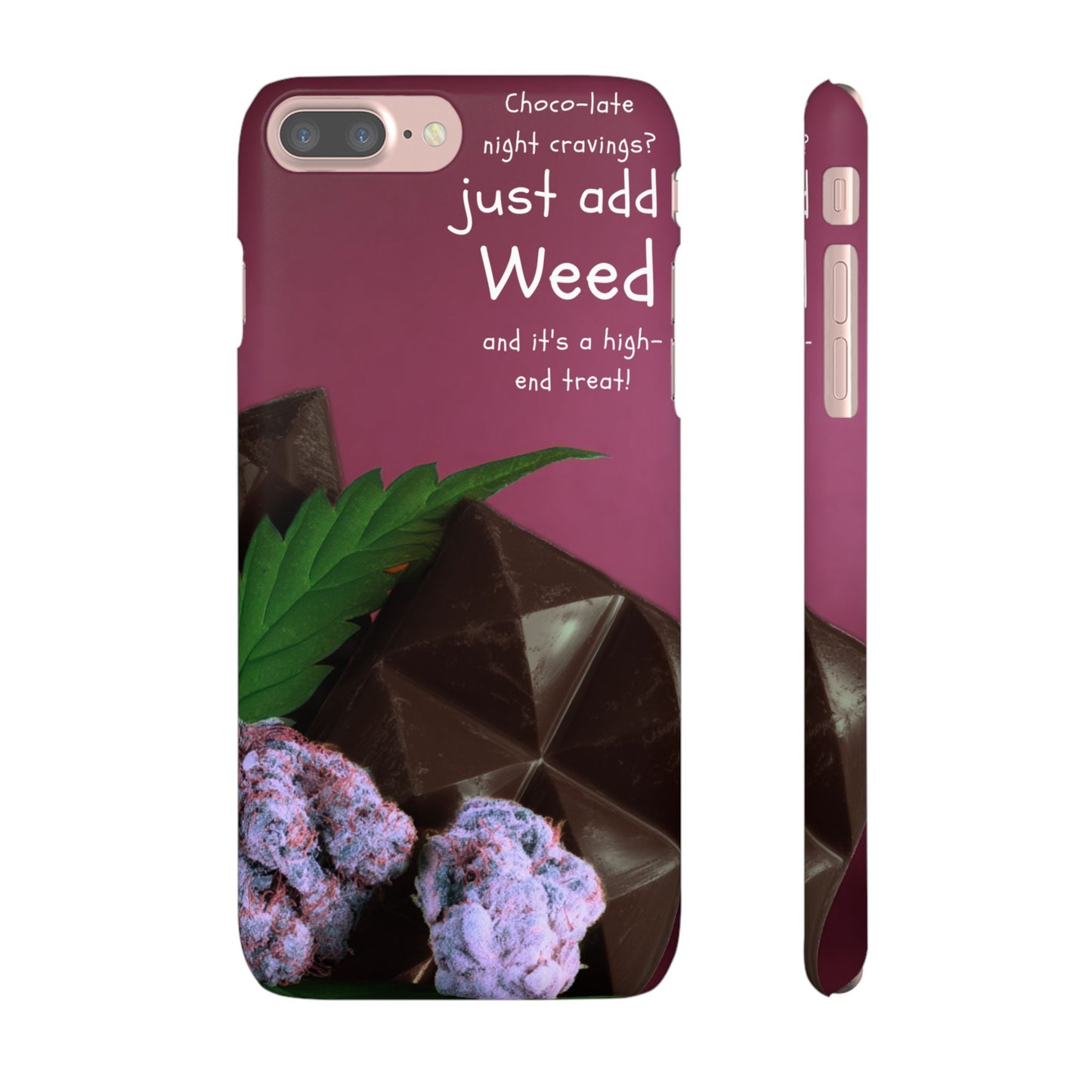 High-End Treat Snap Cases for Weed Enthusiasts Iphone and Samsung Phone Cover
