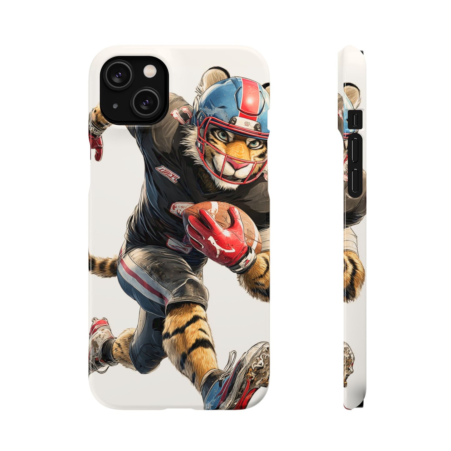 Sporty Animal Snap Cases for Phone, Unique Art, Gift for Sports Lovers, Fun Design for Gamers, iPhone Accessories