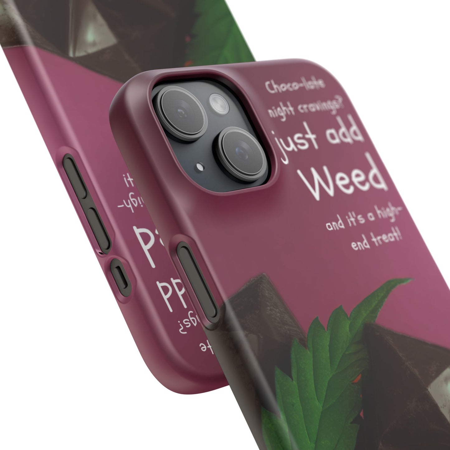 High-End Treat Snap Cases for Weed Enthusiasts Iphone and Samsung Phone Cover