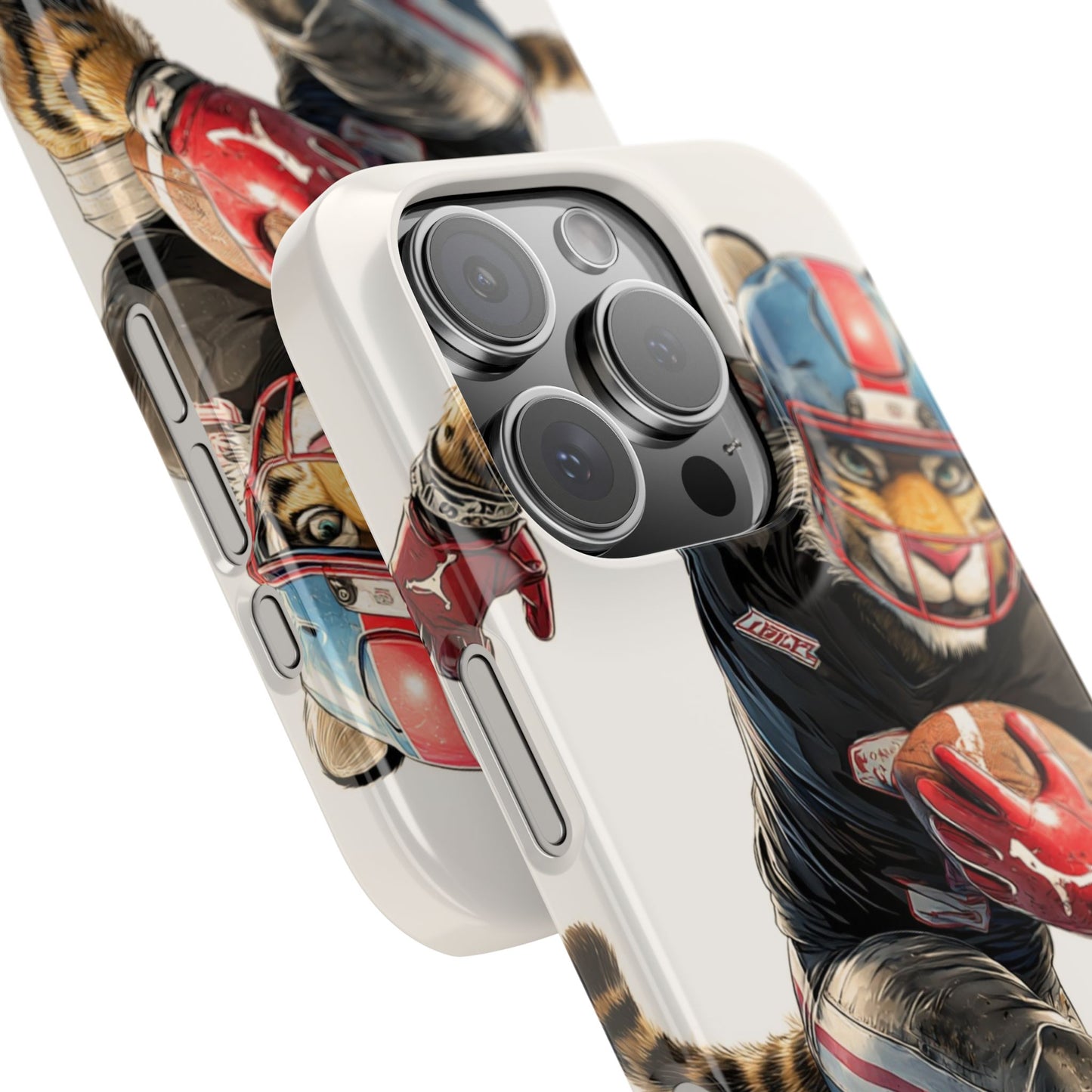 Sporty Animal Snap Cases for Phone, Unique Art, Gift for Sports Lovers, Fun Design for Gamers, iPhone Accessories