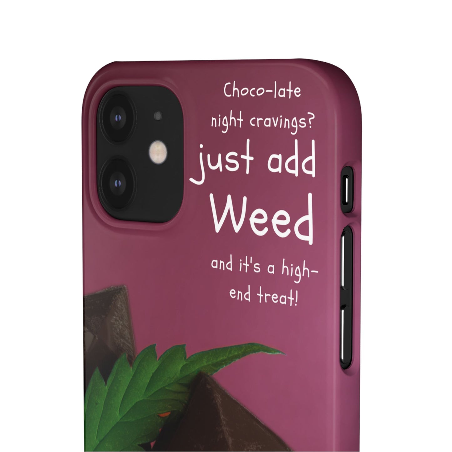 High-End Treat Snap Cases for Weed Enthusiasts Iphone and Samsung Phone Cover