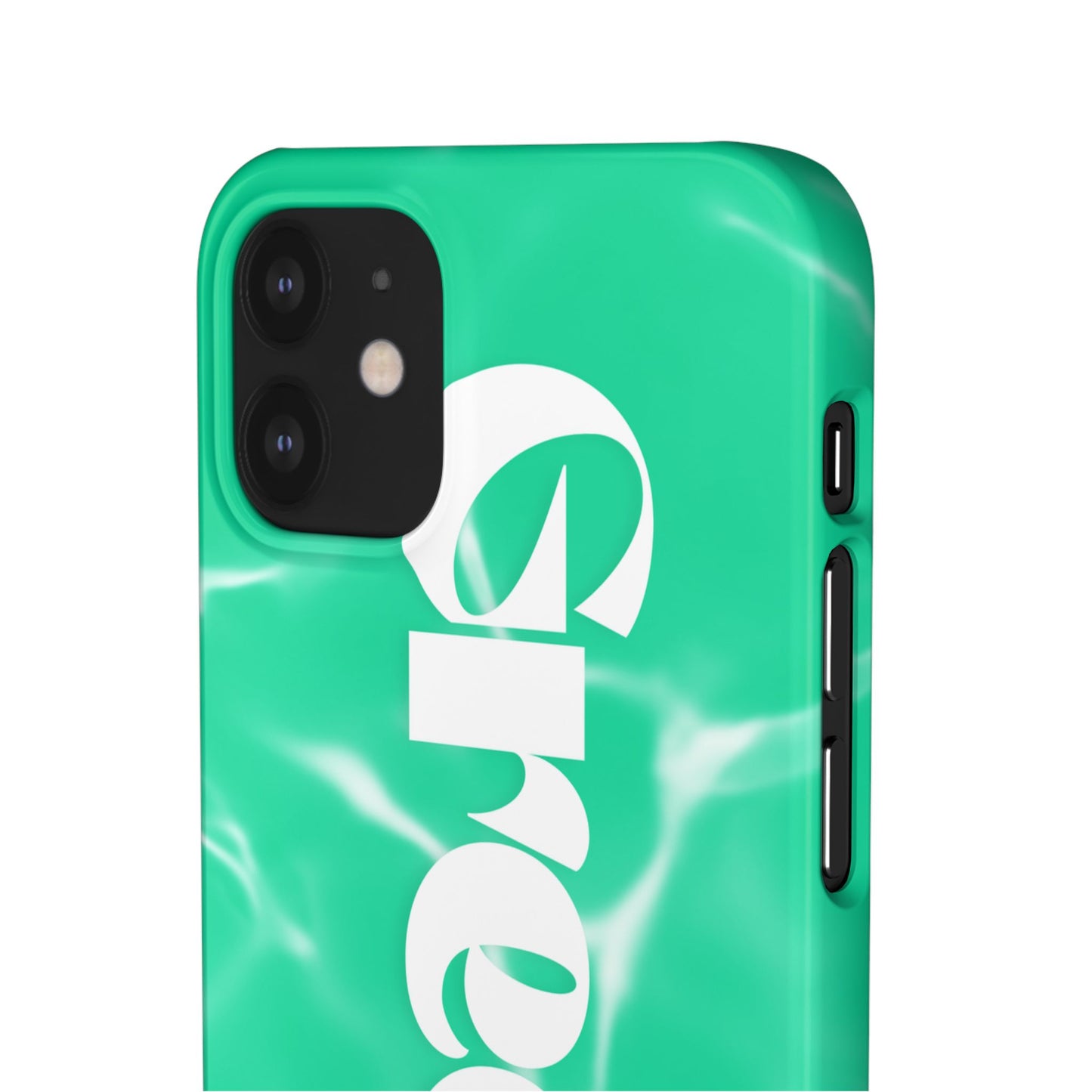 Aqua Pool Vibe Snap Case, Tropical Phone Cover, Summer Accessory, Trendy Gift for Friends, Beach Lover's Essential