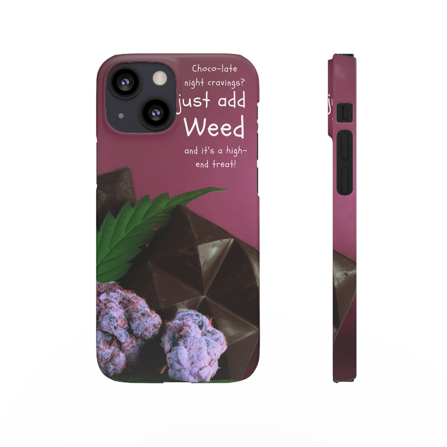High-End Treat Snap Cases for Weed Enthusiasts Iphone and Samsung Phone Cover