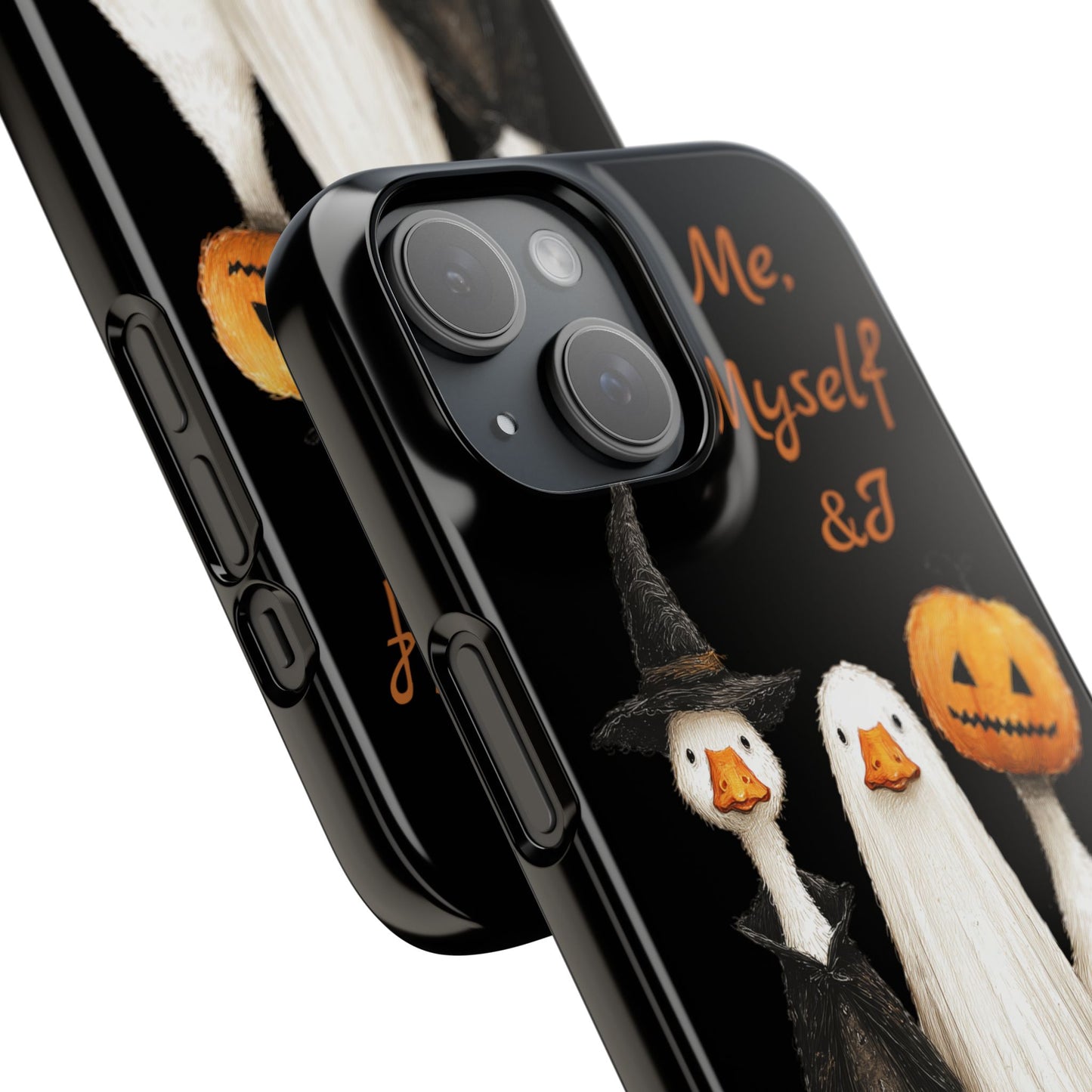 Halloween Goose Snap Case, Funny Goose Phone Case, Fall Accessories, Cute Halloween Gift, Me Myself & I Design