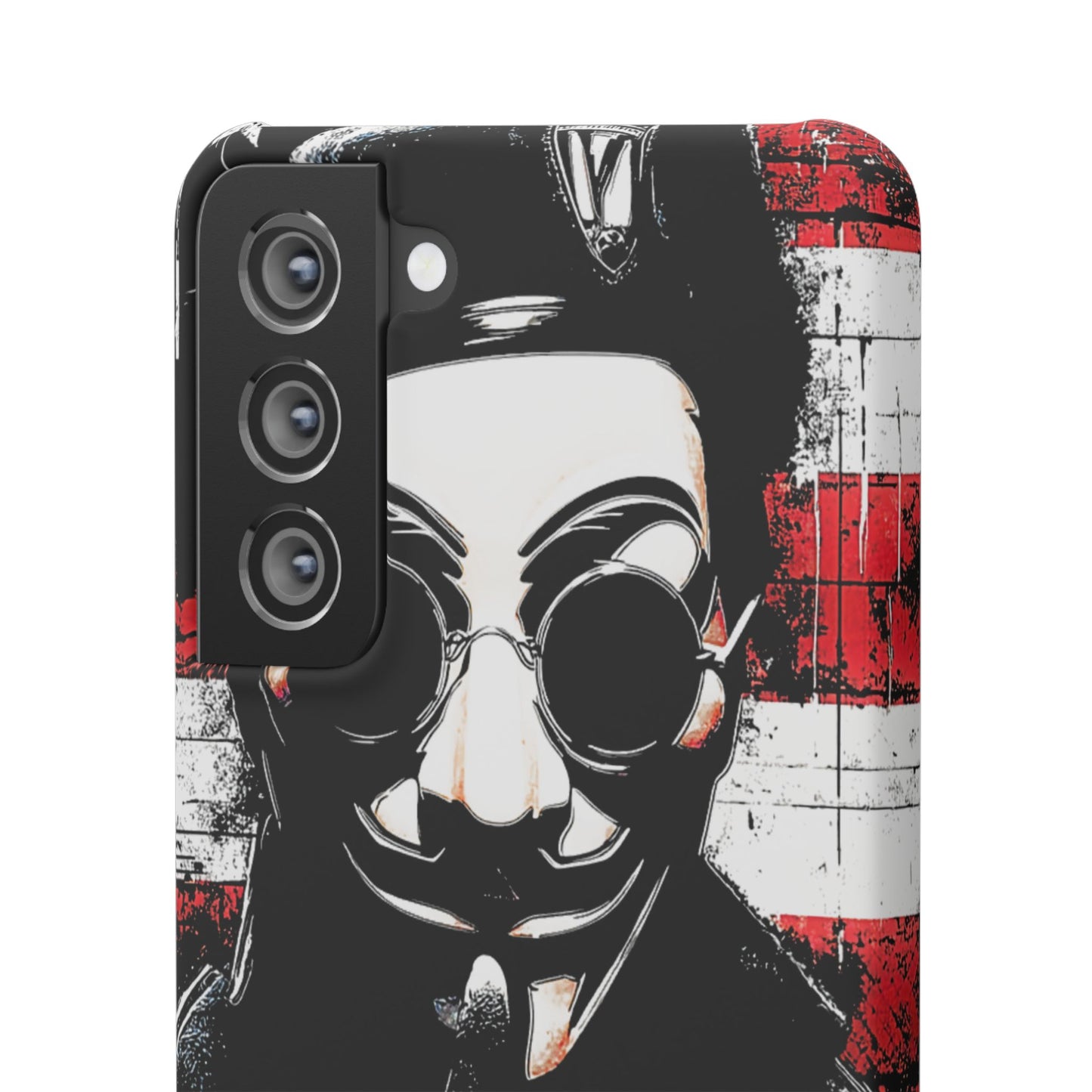 Anonimous & Guy Fawkes Art Snap Case and Protective Phone Cover For iPhone and Samsung
