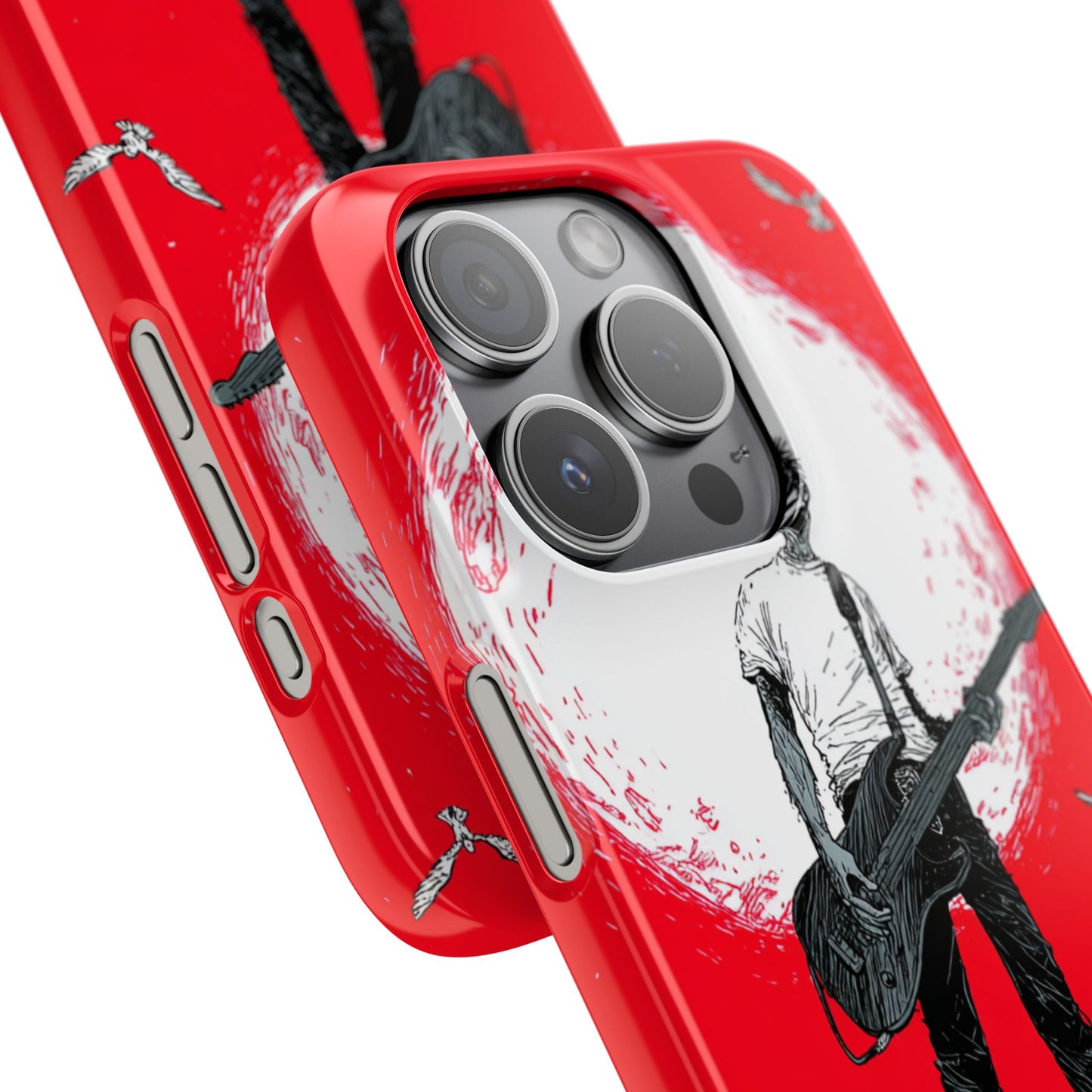 Rock & Roll Snap Cases - Music Lover's Phone Protection, Edgy Art, Gift for Guitarists, Cool Accessory for Teens