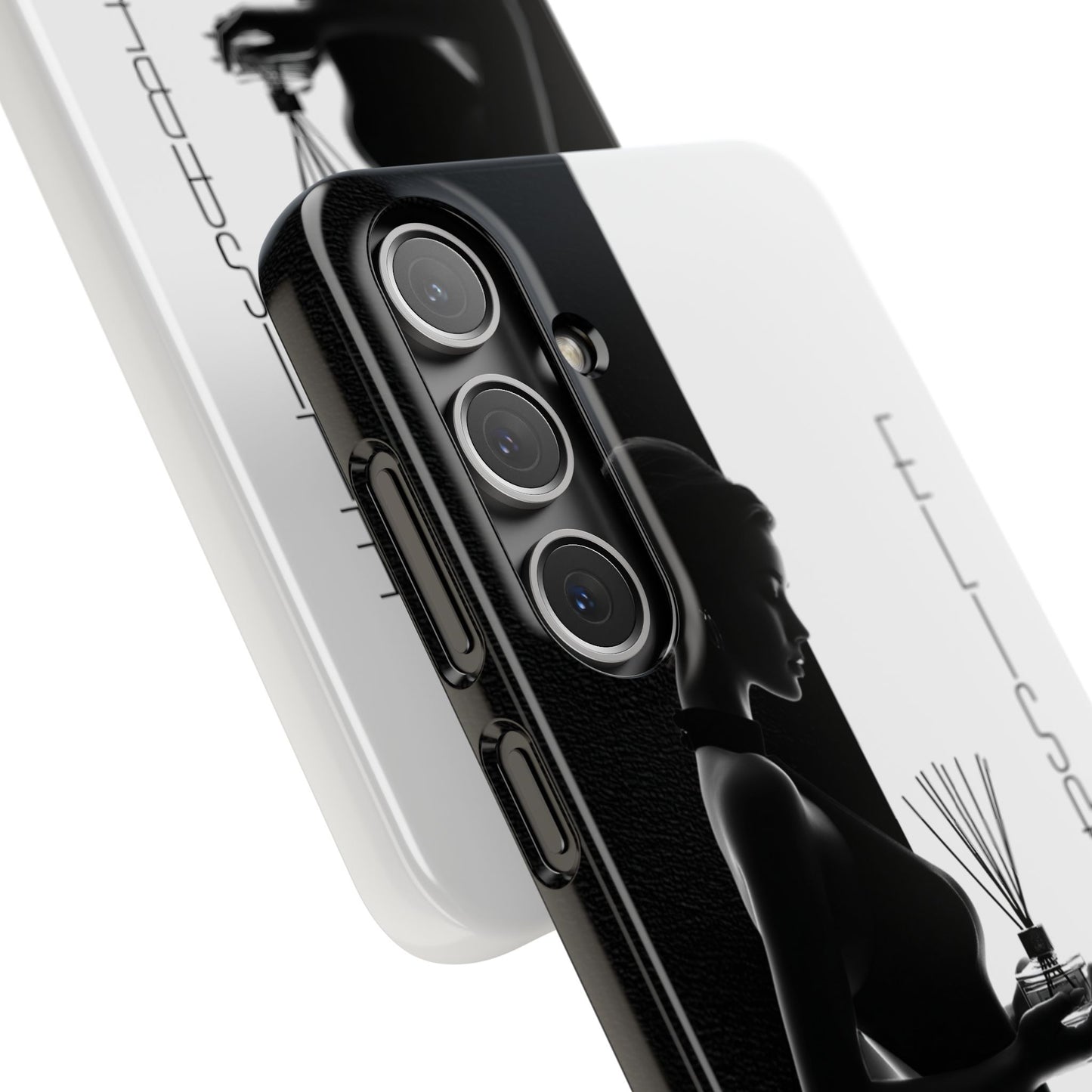 Custom Black and White Snap Case for Women Phone Cover for iPhone and Samsung
