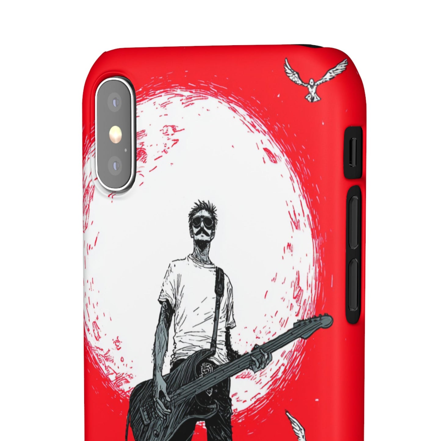Rock & Roll Snap Cases - Music Lover's Phone Protection, Edgy Art, Gift for Guitarists, Cool Accessory for Teens