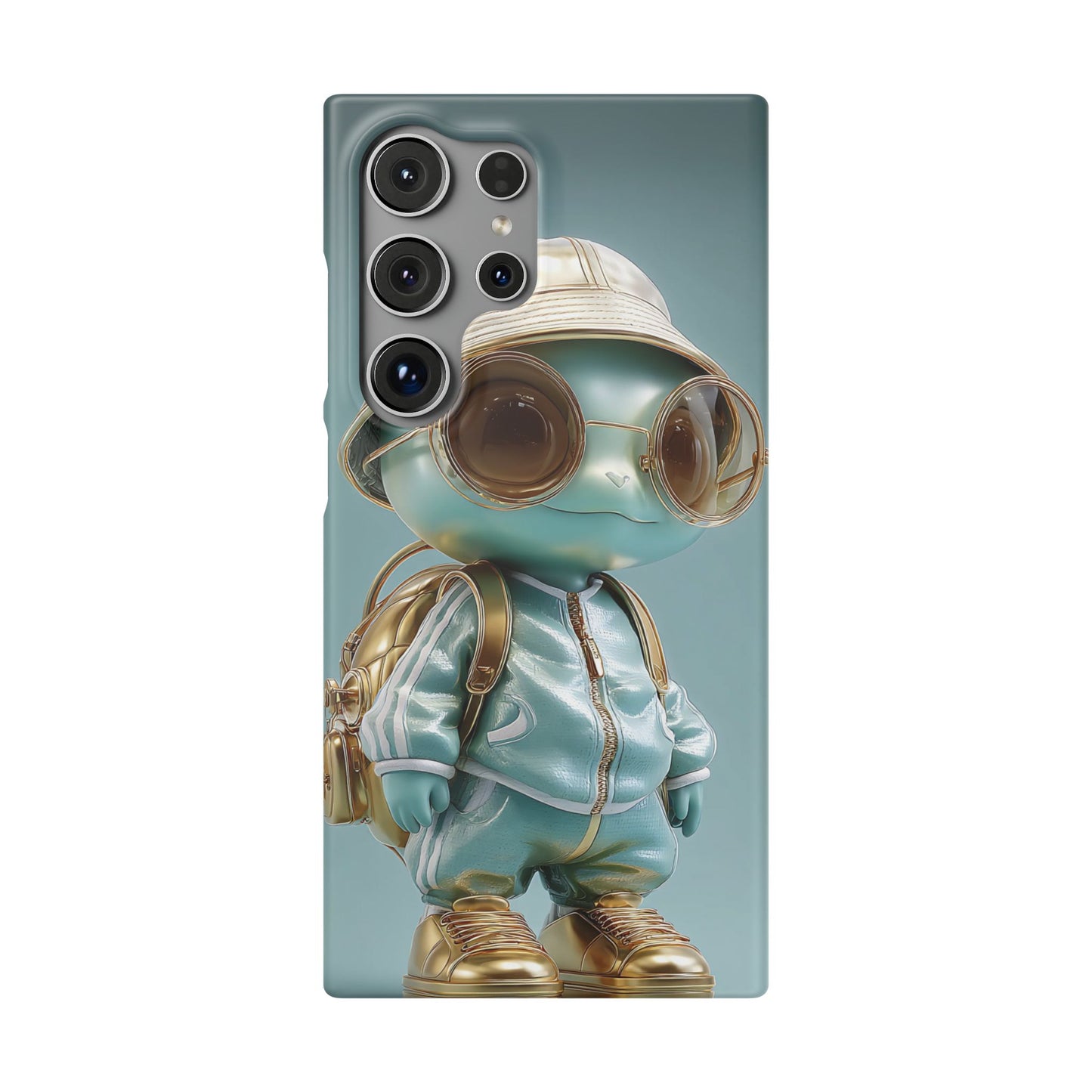 Trendy Character Snap Case for Phone, Cute Phone Cover, Gift for Kids, Cartoon Style Gadget Accessory, Fun Phone Protection