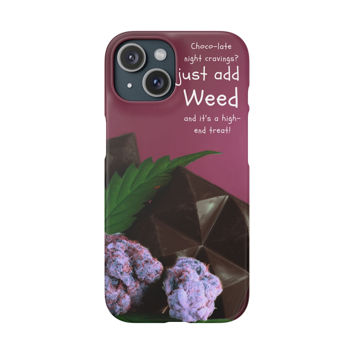 High-End Treat Snap Cases for Weed Enthusiasts Iphone and Samsung Phone Cover