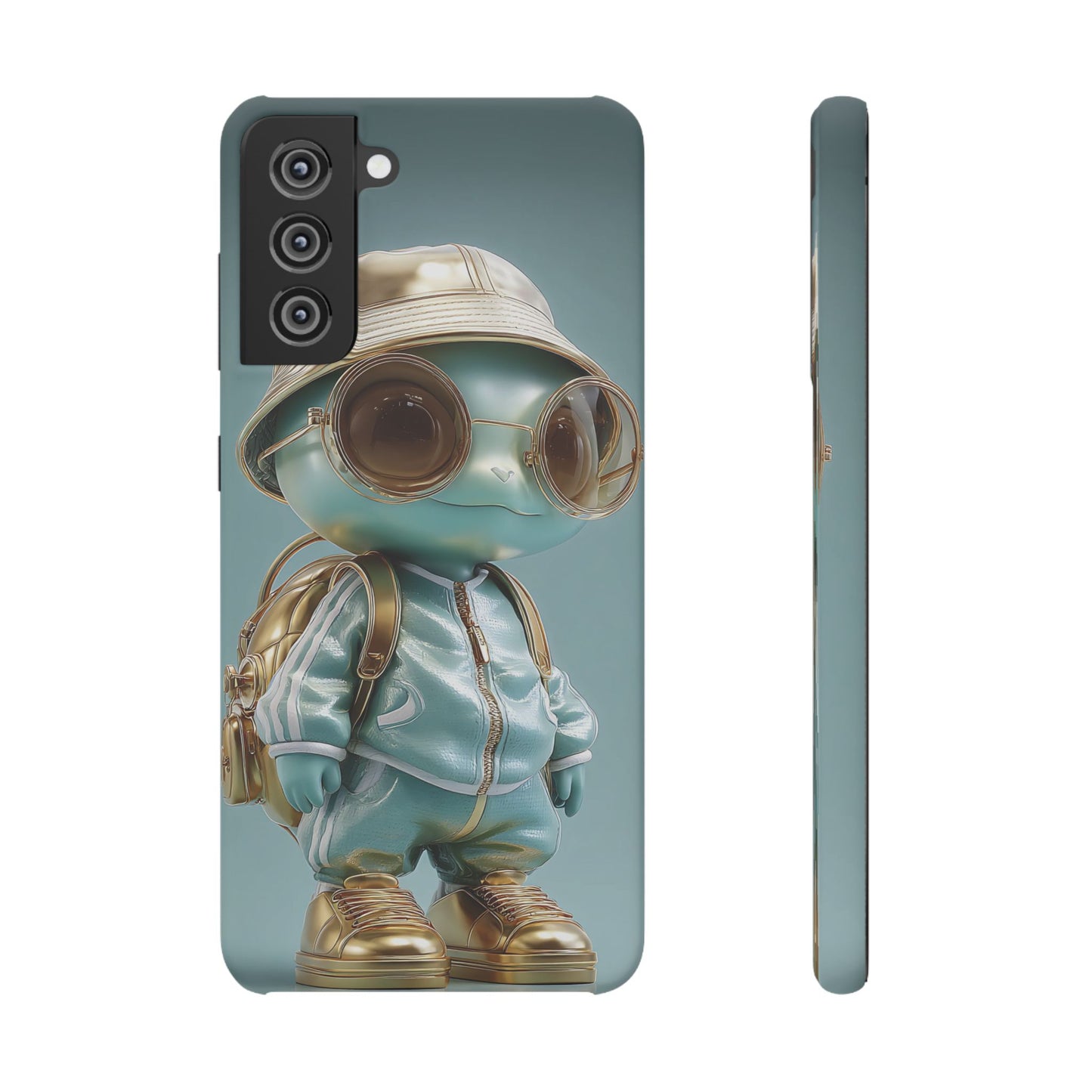 Trendy Character Snap Case for Phone, Cute Phone Cover, Gift for Kids, Cartoon Style Gadget Accessory, Fun Phone Protection