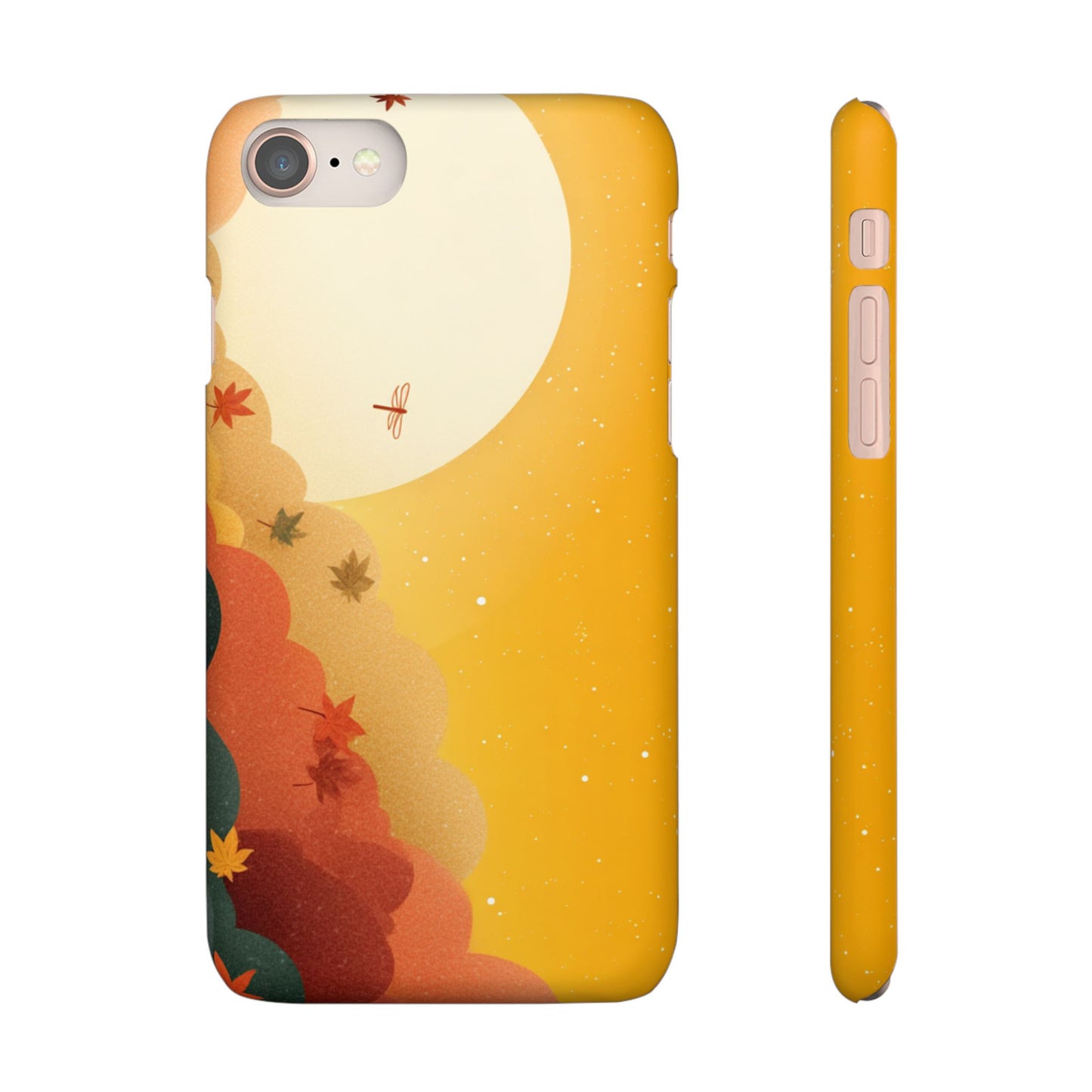 Autumn Sunset Snap Case, Fall Phone Cover, Nature-Themed Accessory, Gift for Her, Seasonal Aesthetic