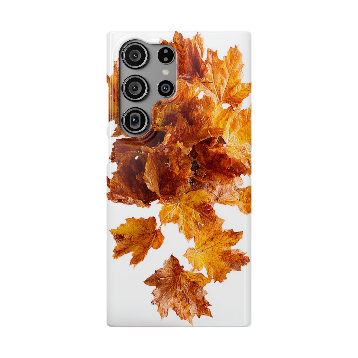 Autumn Leaf Phone Case | Fall Snap Cases, Phone Accessories, Nature Lover Gift, Seasonal Decor, Cozy Fall Vibes