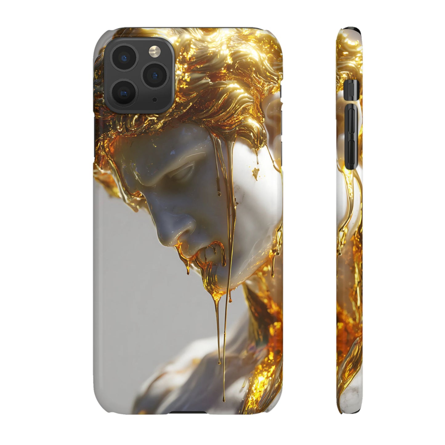 Gold Goddess Art Snap Case, Artistic Phone Cover, Unique Phone Accessory, Gift for Art Lovers, Stylish Protection