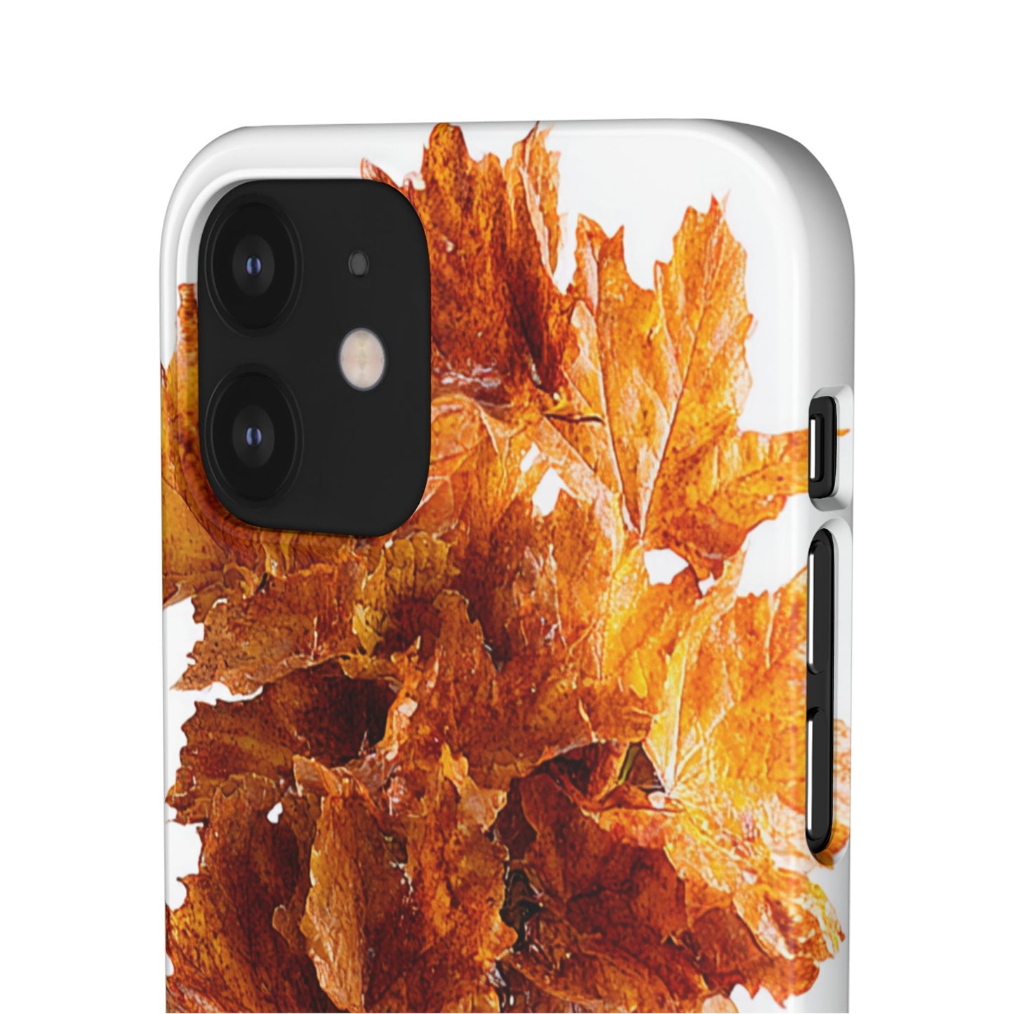 Autumn Leaf Phone Case | Fall Snap Cases, Phone Accessories, Nature Lover Gift, Seasonal Decor, Cozy Fall Vibes
