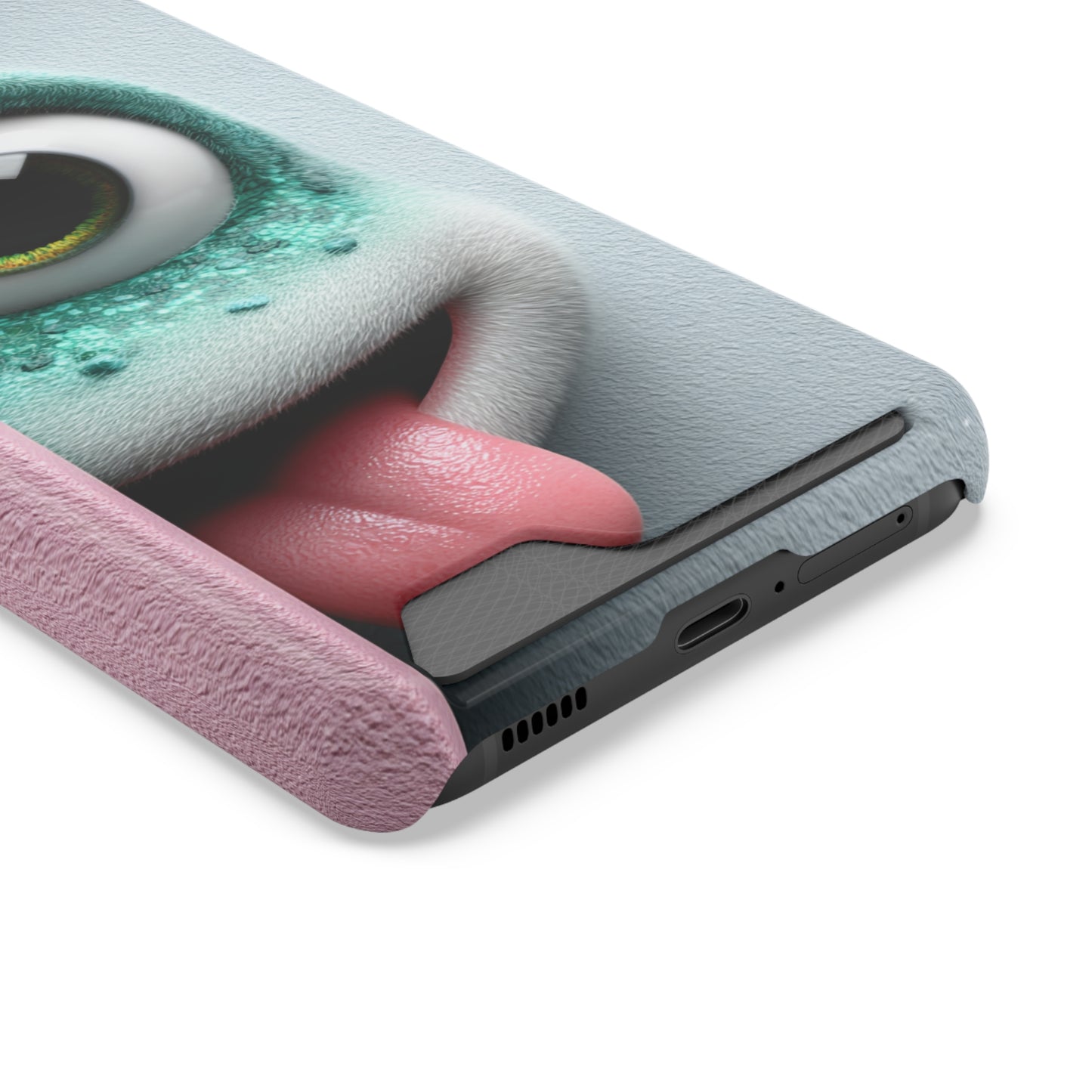 Funky Card Holder Phone Case - Whimsical Design, Cute Gift, Unique Accessories, Fun Mobile Cover, Stylish Phone Protection