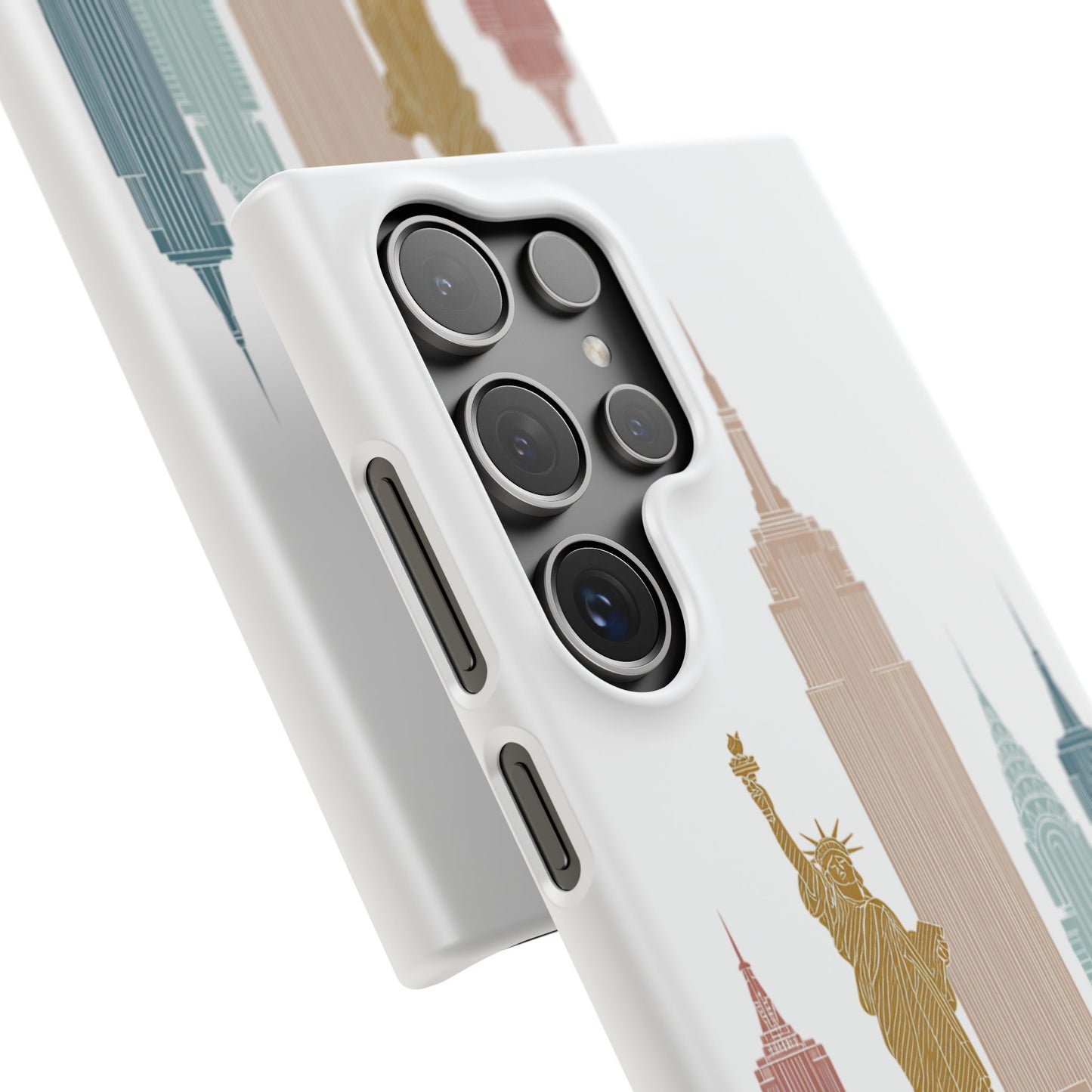 Stylish New York Snap Case, Urban Phone Cover, Cityscape Phone Case, Gift for Travelers, Trendy Protective Case