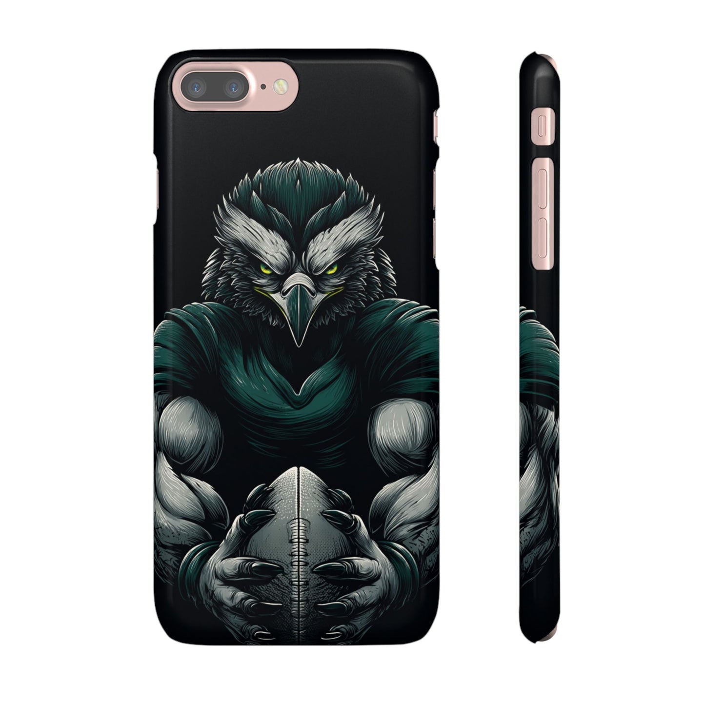 Philadelphia Eagles Art Snap Case, NFL Phone Cover, Sports Fan Gift, Football Team Accessories, Protective Cell Phone Shell