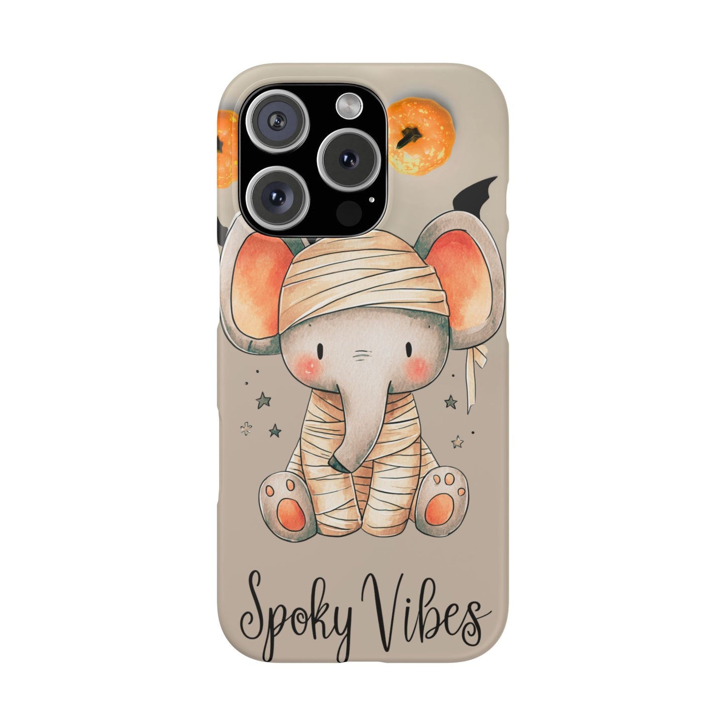 Halloween Vibe Elephant Snap Case for iPhone and Samsung