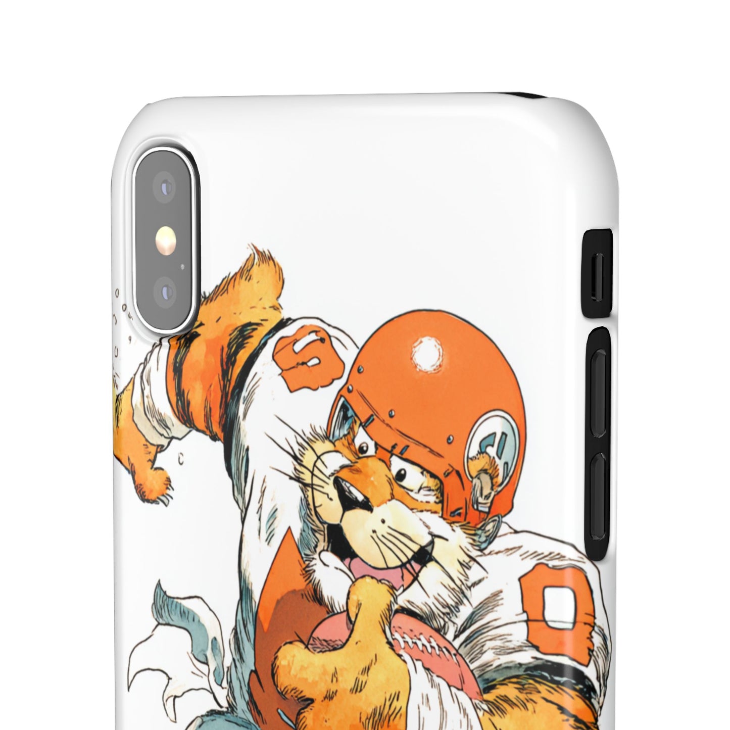 Cincinnati Bengals Snap Cases, Football Fans Phone Case, Tiger Cartoon Art Design, Football Lover Gift, Protective Phone Cover