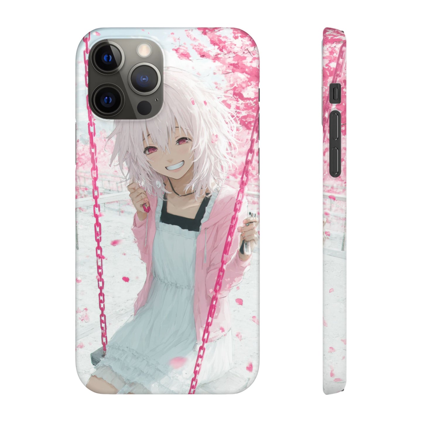 Anime Character Snap Cases for Phone, Cute Aesthetic Phone Cover, Gifts for Otaku, Floral Design, Unique Phone Cases