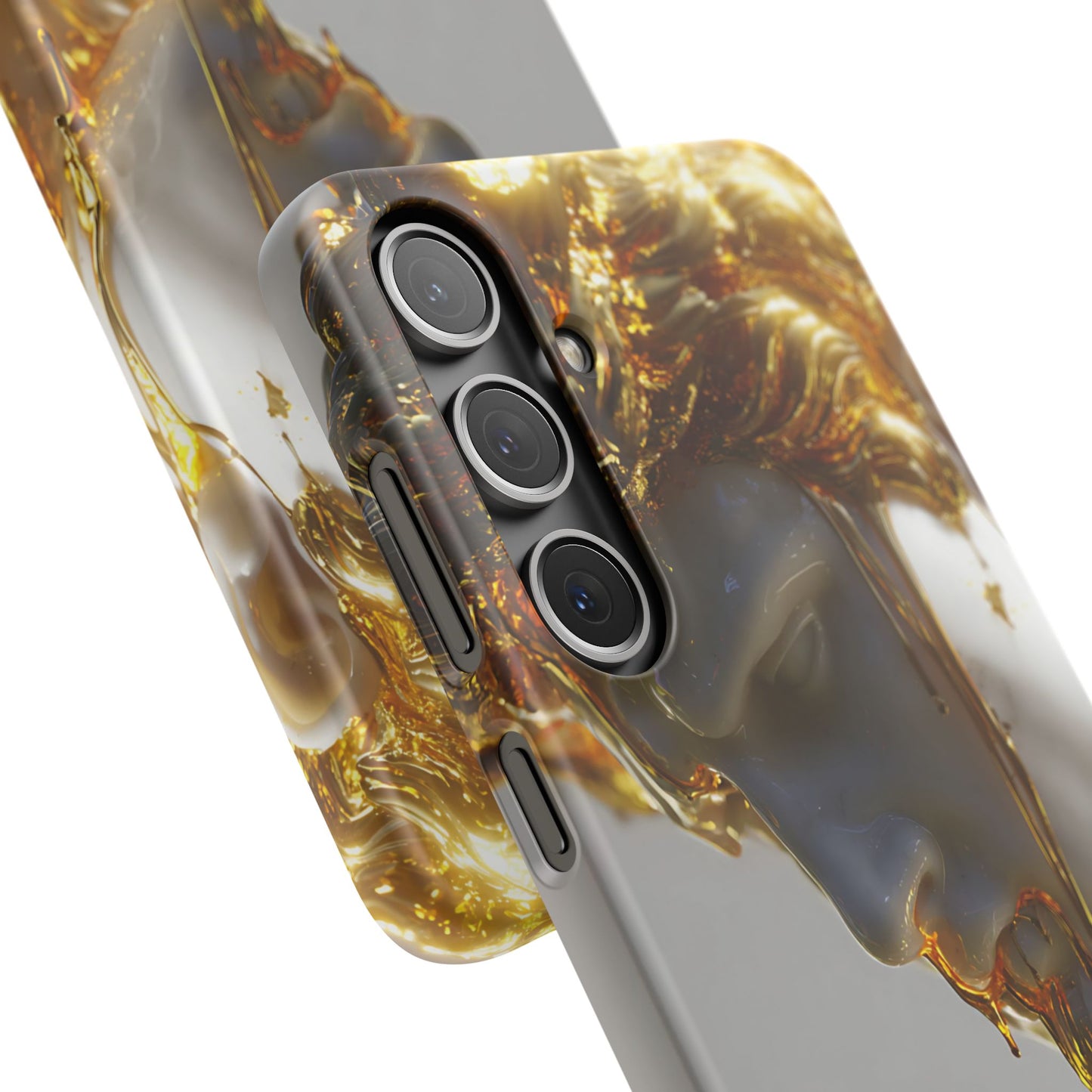 Gold Goddess Art Snap Case, Artistic Phone Cover, Unique Phone Accessory, Gift for Art Lovers, Stylish Protection