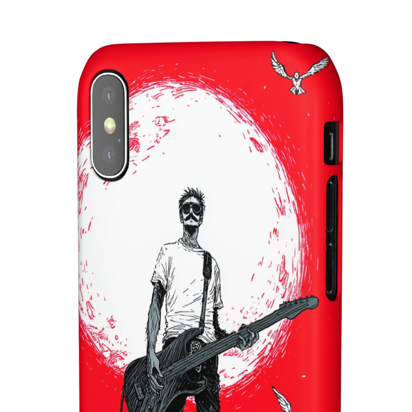 Rock & Roll Snap Cases - Music Lover's Phone Protection, Edgy Art, Gift for Guitarists, Cool Accessory for Teens