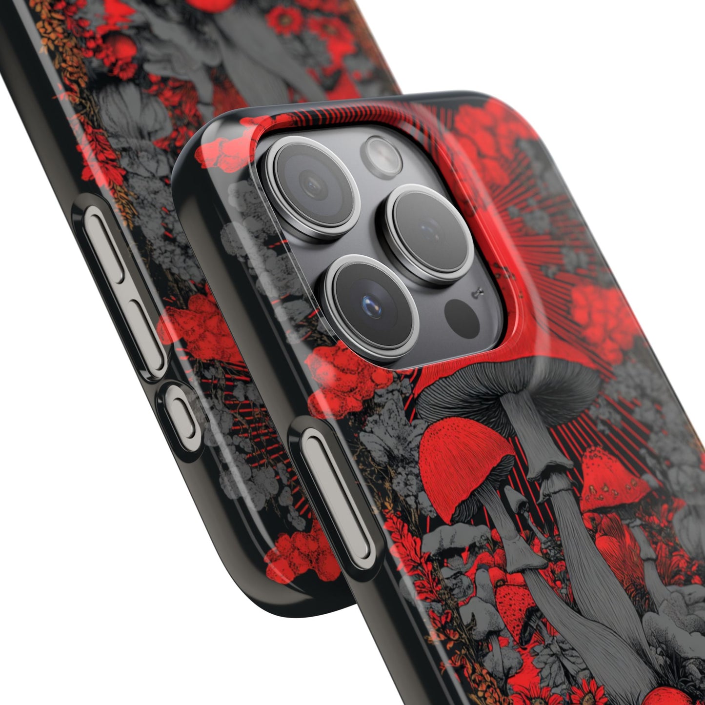 Fantasy Mushroom Snap Case Custom Phone Cover for iPhone and Samsung Mate and Glossy Avvialable