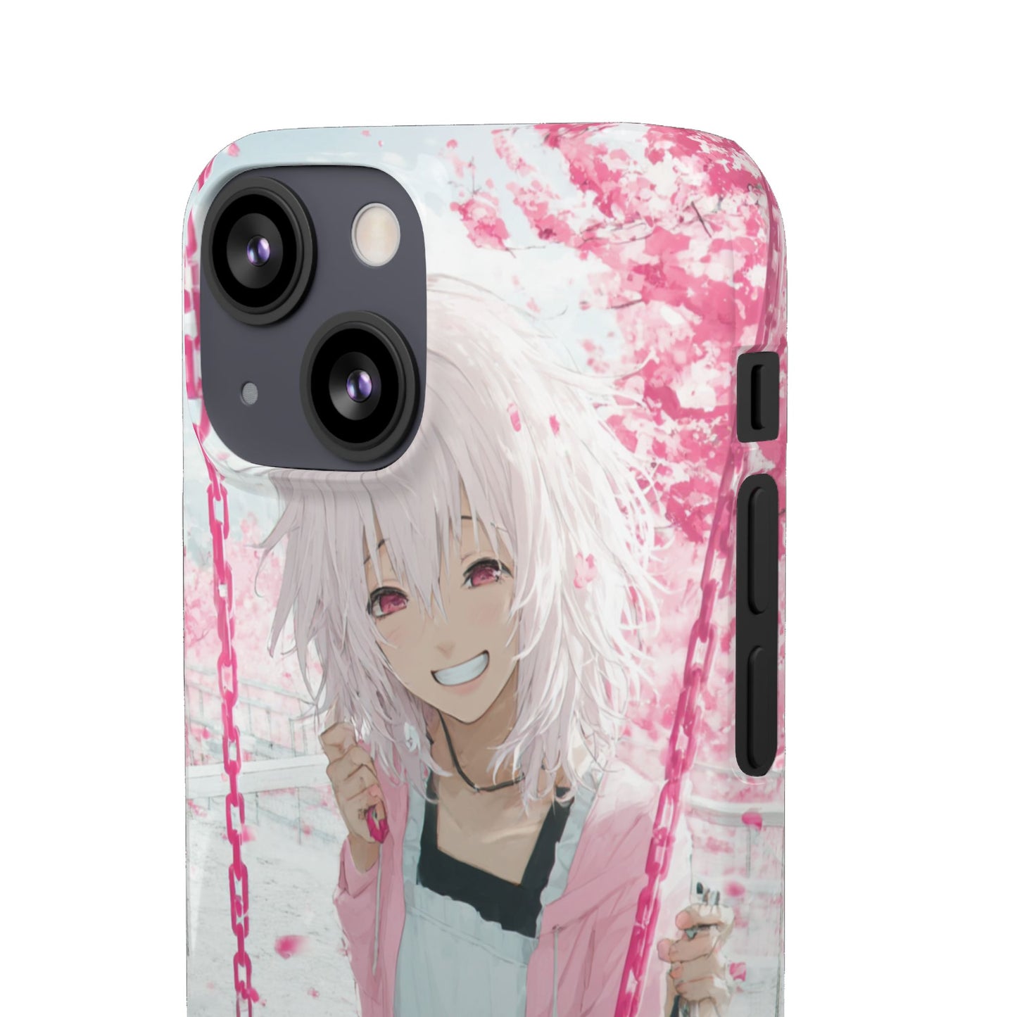 Anime Character Snap Cases for Phone, Cute Aesthetic Phone Cover, Gifts for Otaku, Floral Design, Unique Phone Cases