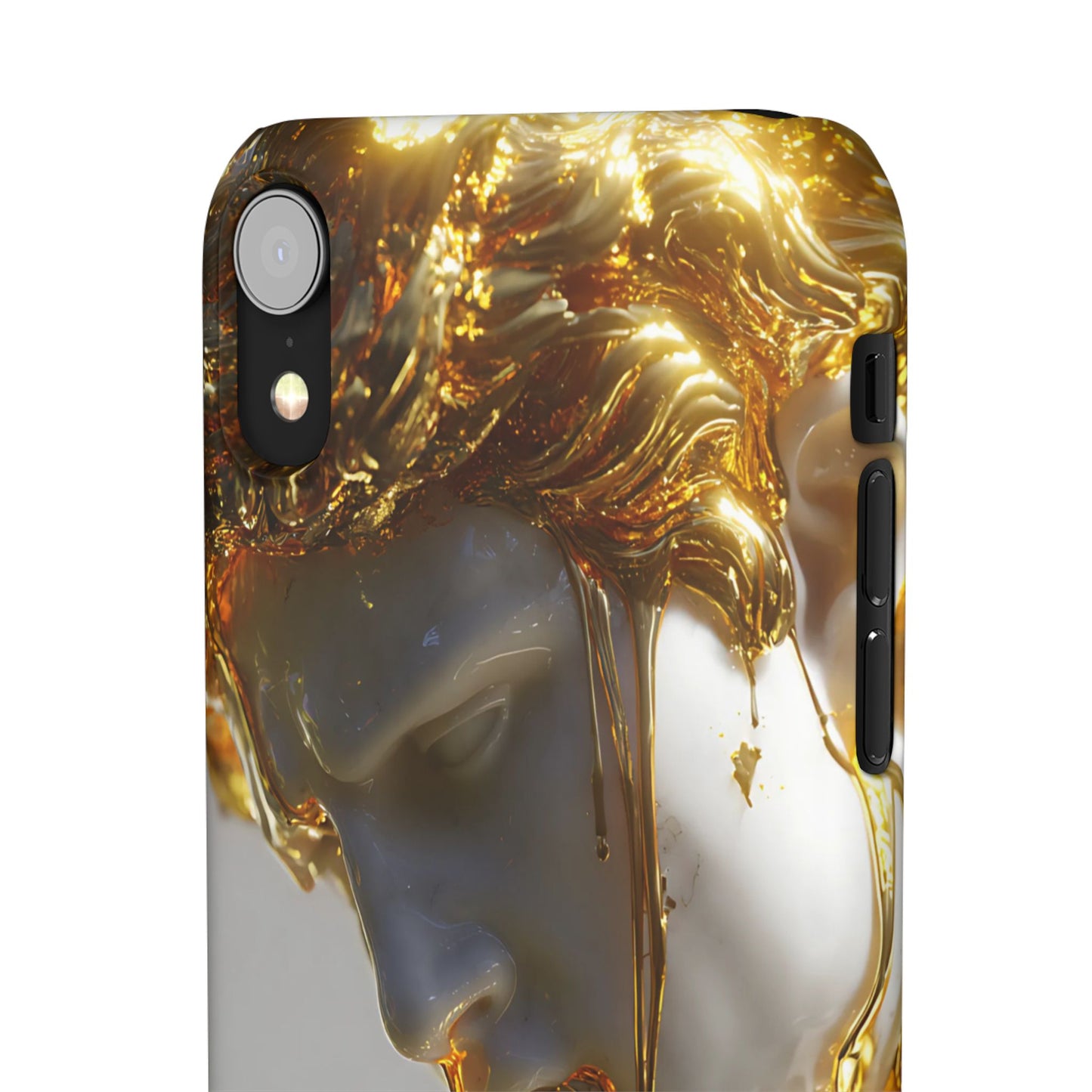 Gold Goddess Art Snap Case, Artistic Phone Cover, Unique Phone Accessory, Gift for Art Lovers, Stylish Protection