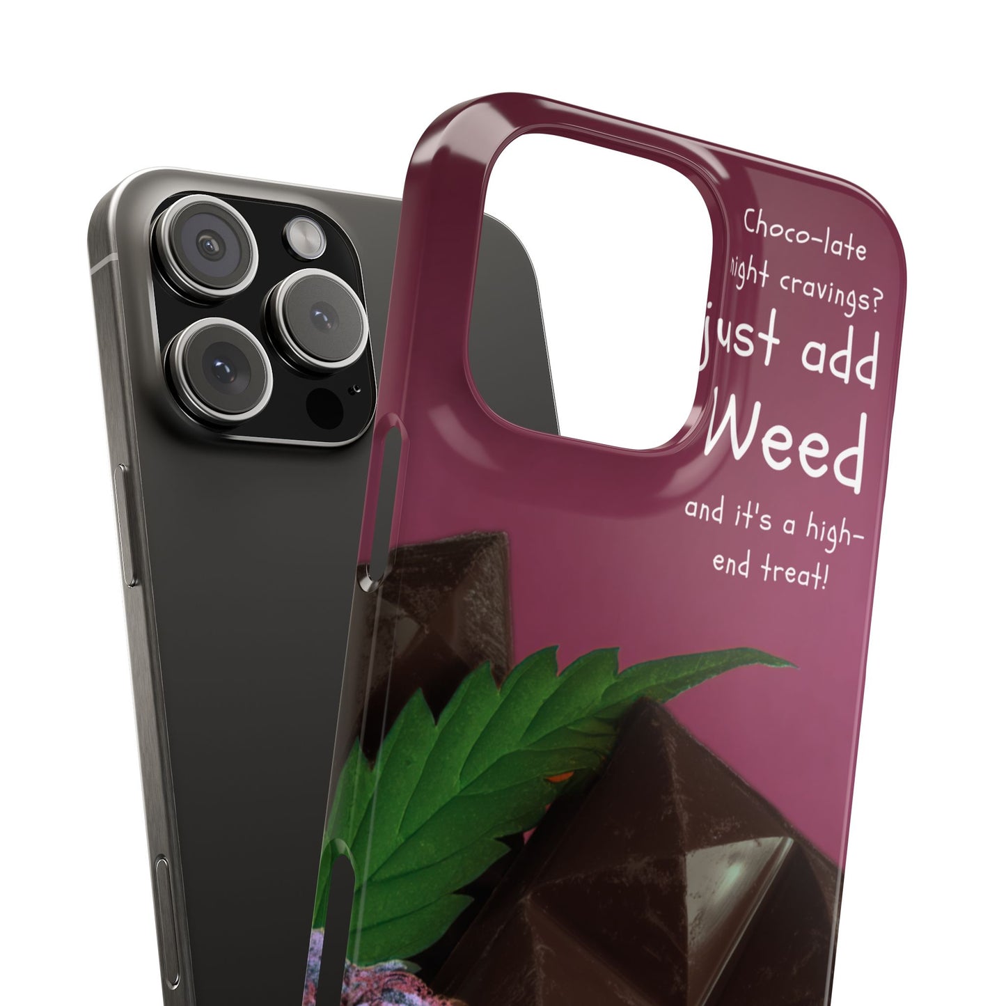 High-End Treat Snap Cases for Weed Enthusiasts Iphone and Samsung Phone Cover