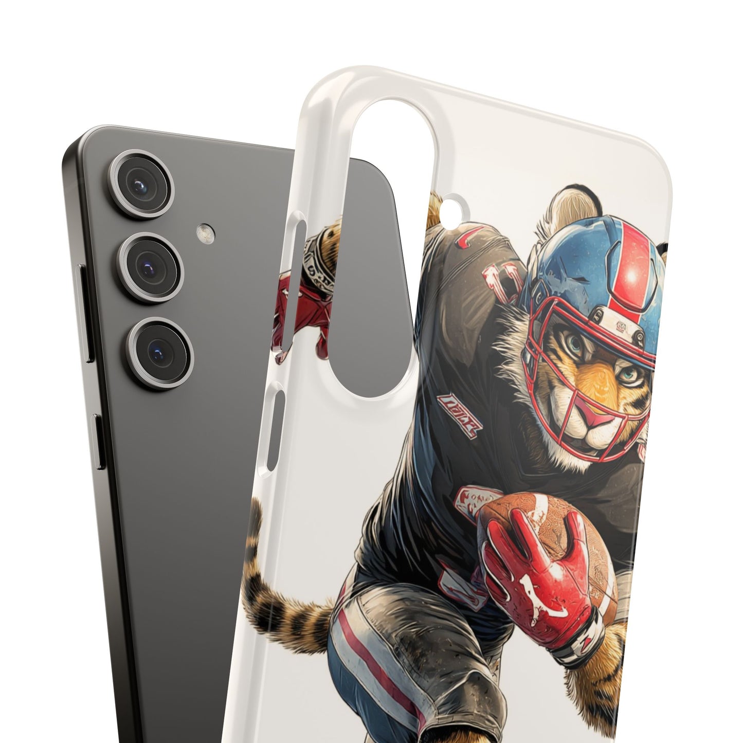 Sporty Animal Snap Cases for Phone, Unique Art, Gift for Sports Lovers, Fun Design for Gamers, iPhone Accessories