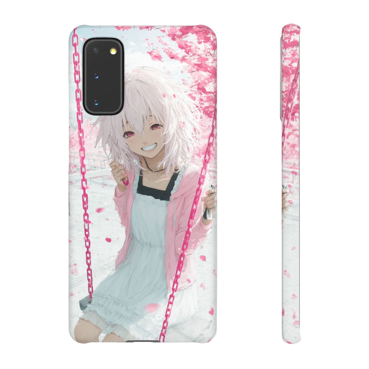 Anime Character Snap Cases for Phone, Cute Aesthetic Phone Cover, Gifts for Otaku, Floral Design, Unique Phone Cases