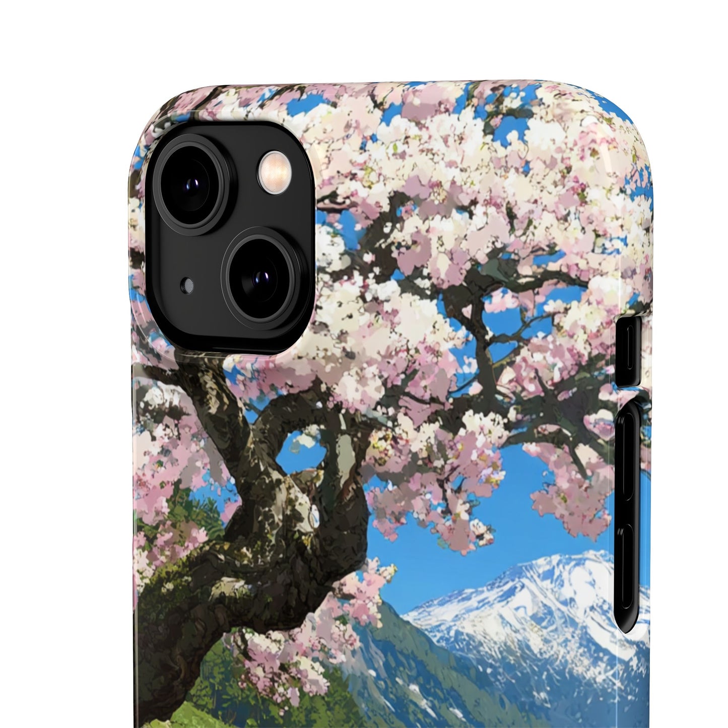 Nature-Inspired Snap Cases for Phone Protection, Floral Phone Covers, Cherry Blossom Aesthetic, Gifts for Nature Lovers, Spring Accessories