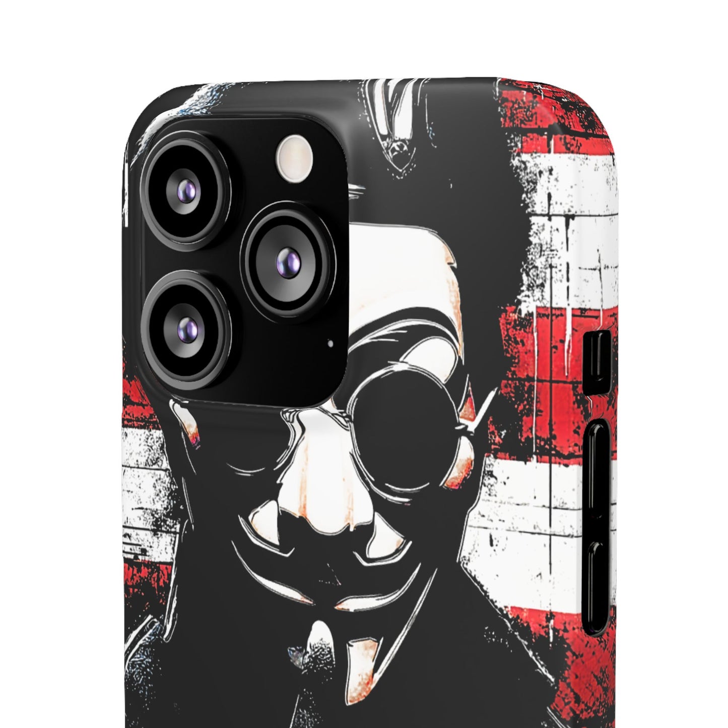 Anonimous & Guy Fawkes Art Snap Case and Protective Phone Cover For iPhone and Samsung
