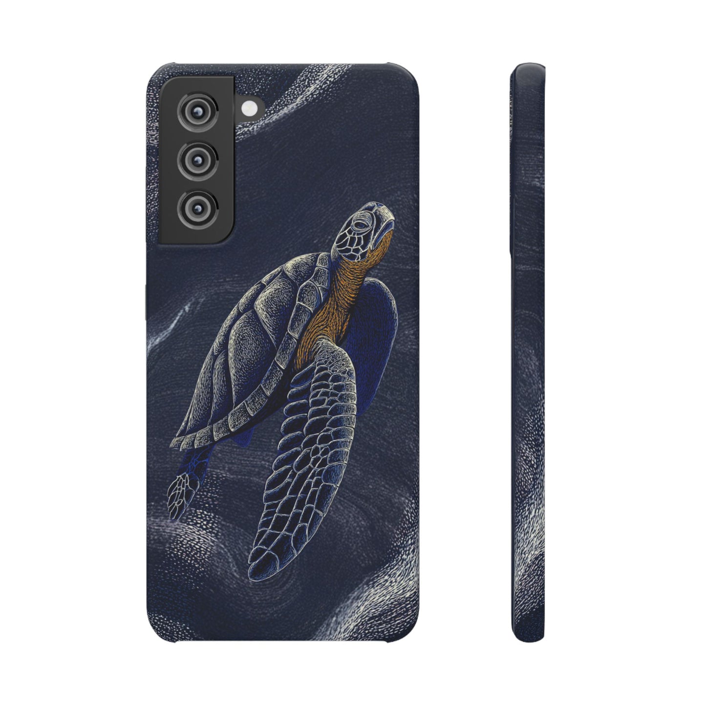 Marine Turtle Snap Case for Nature Lovers Phone Covers For Iphones and Samsungs Customization and Free Shipping Avvialable