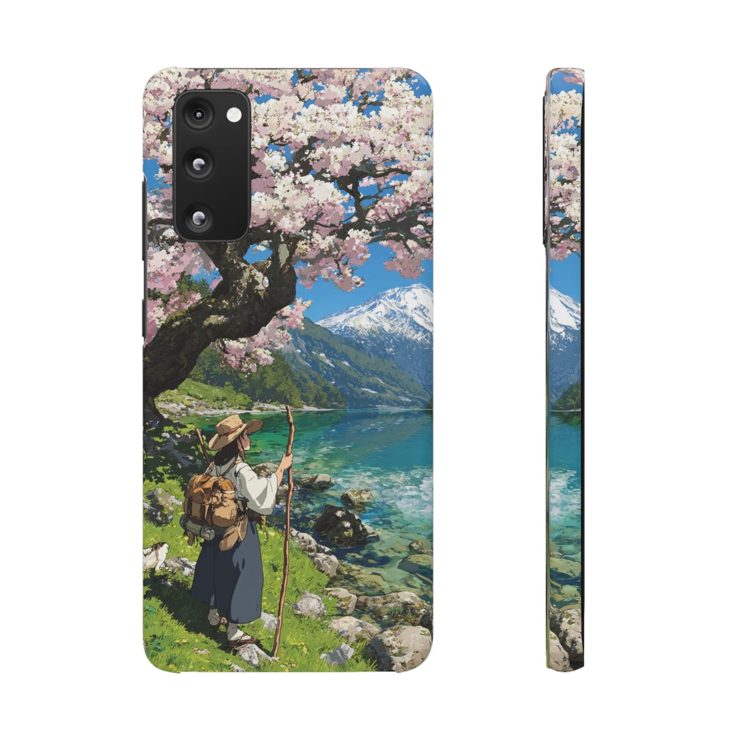 Nature-Inspired Snap Cases for Phone Protection, Floral Phone Covers, Cherry Blossom Aesthetic, Gifts for Nature Lovers, Spring Accessories