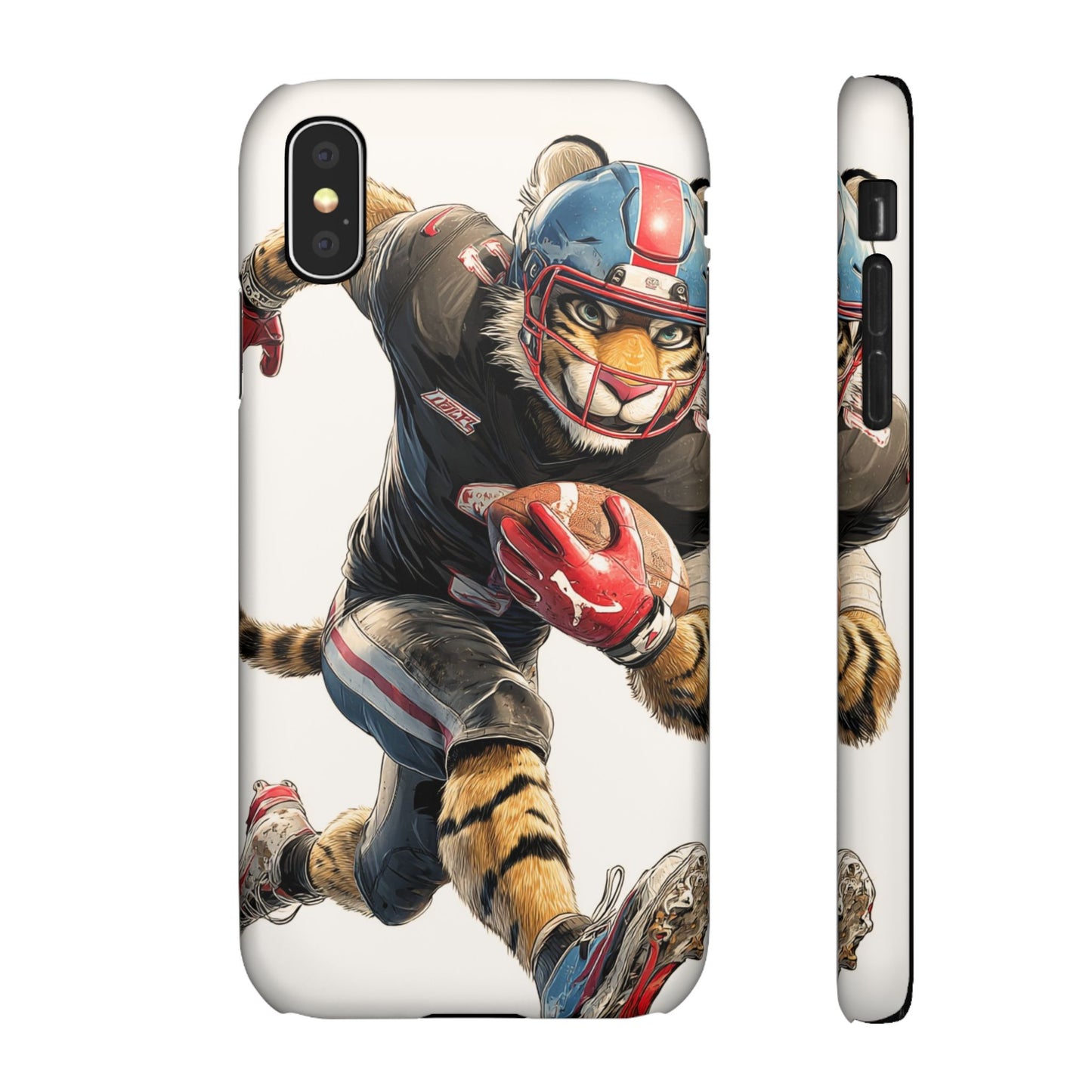 Sporty Animal Snap Cases for Phone, Unique Art, Gift for Sports Lovers, Fun Design for Gamers, iPhone Accessories
